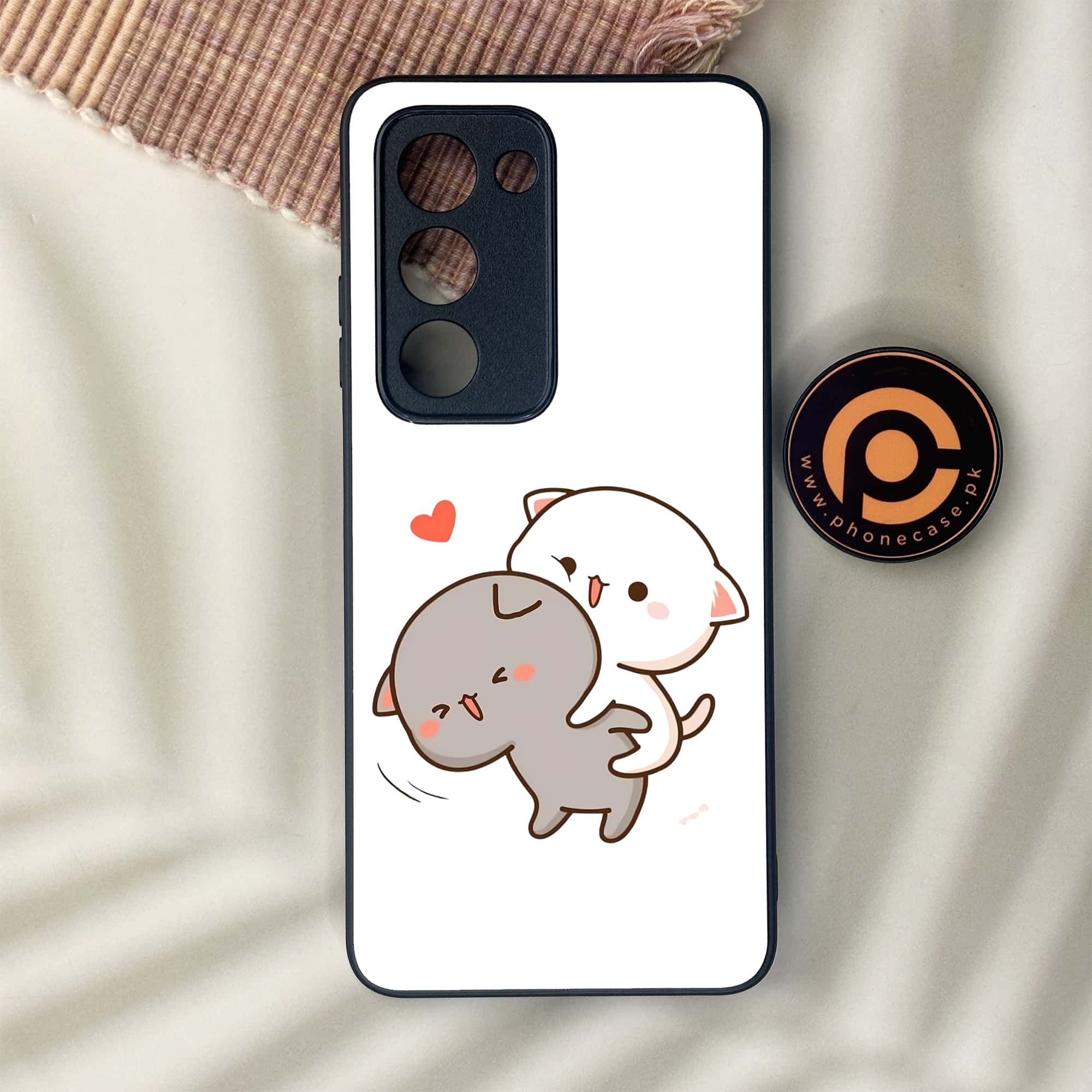 Oppo A5 2025 - Cute BuBu DuDu Series - Premium Metal Printed soft Bumper shock Proof Case