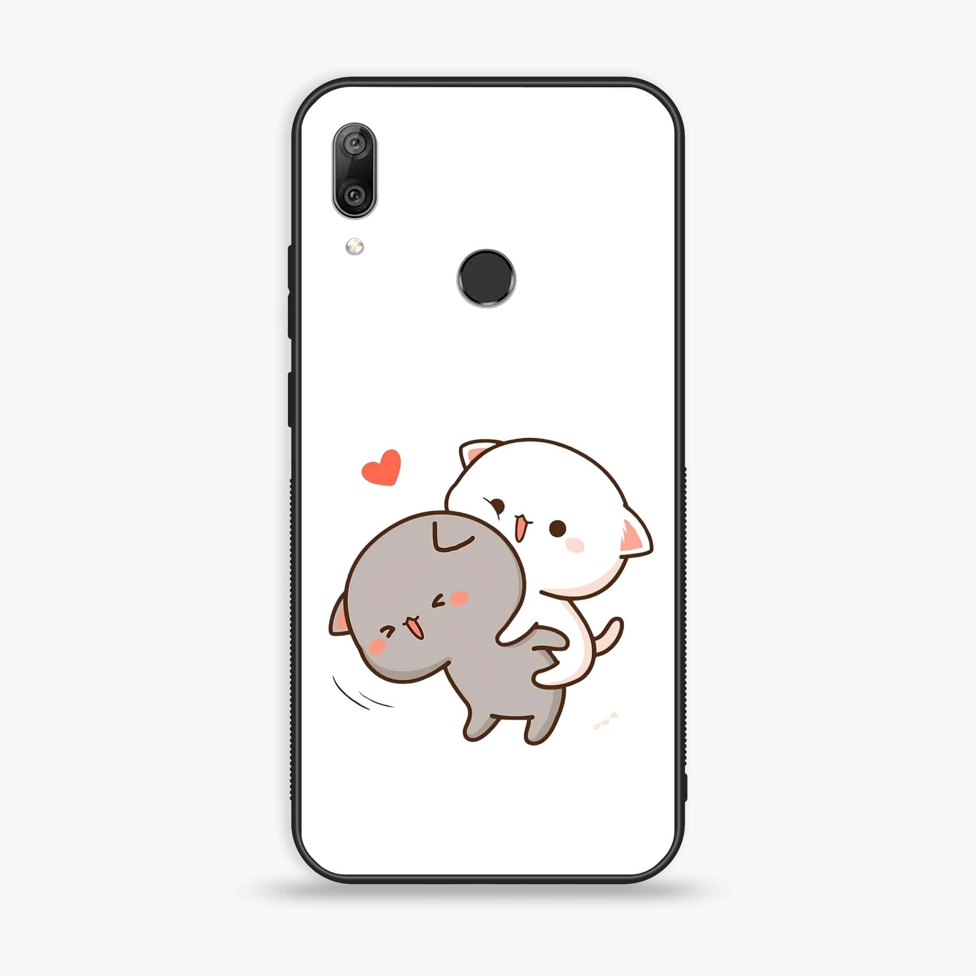 Huawei Y7 Prime (2019) - Cute BuBu DuDu - Premium Printed Glass soft Bumper shock Proof Case