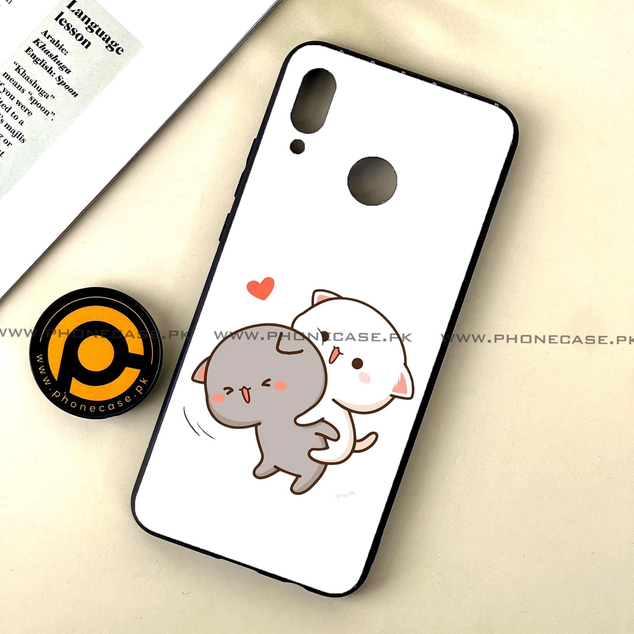 Huawei Nova 3 - Cute BuBu DuDu Series - Premium Printed Glass soft Bumper shock Proof Case