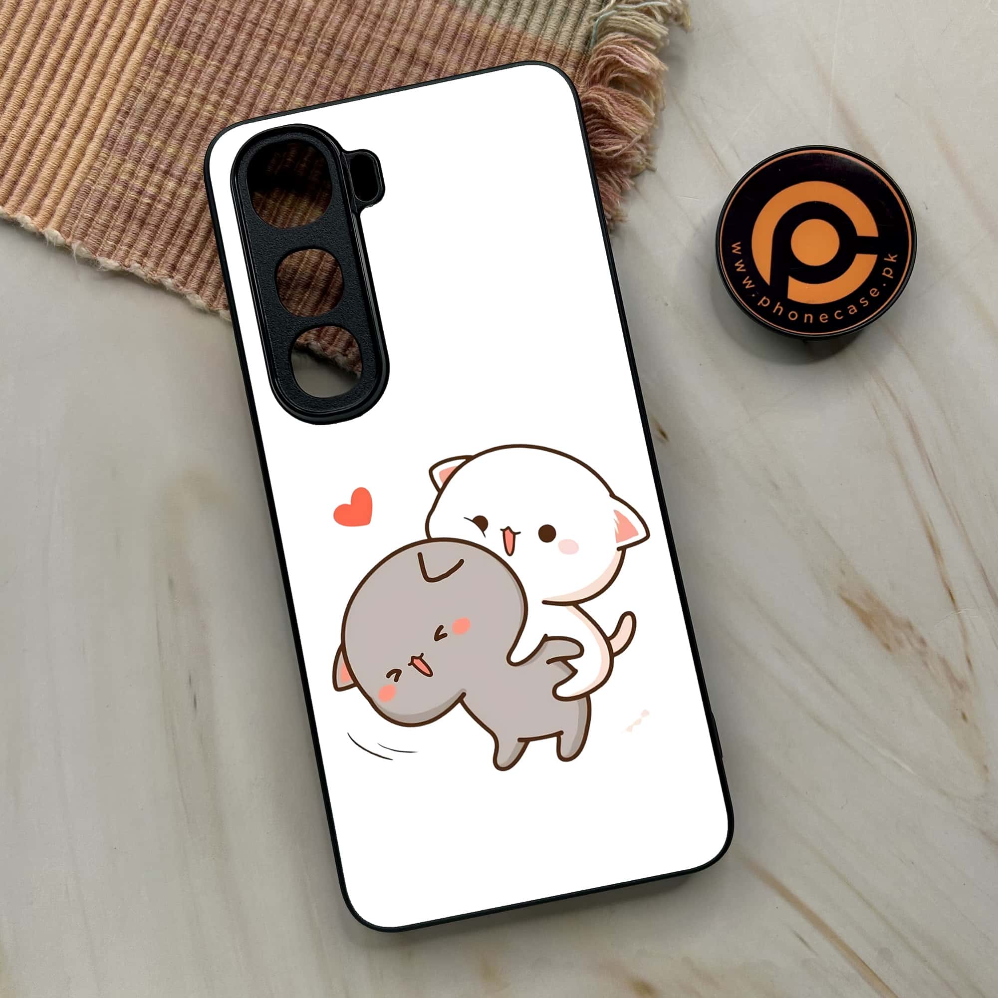 Vivo Y400 - Cute BuBu DuDu Series - Premium Metal Printed soft Bumper shock Proof Case