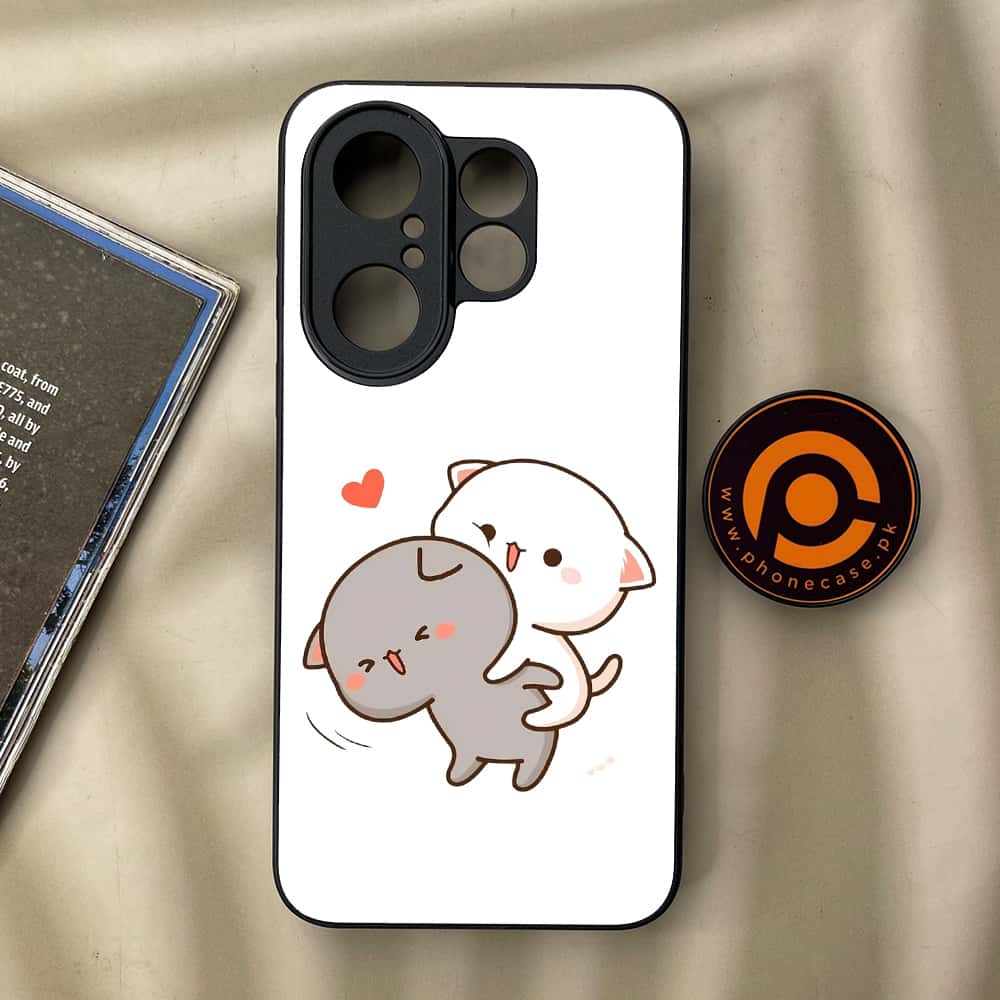 Vivo X200 FE - Cute BuBu DuDu Series - Premium Metal Printed soft Bumper Shock Proof Case