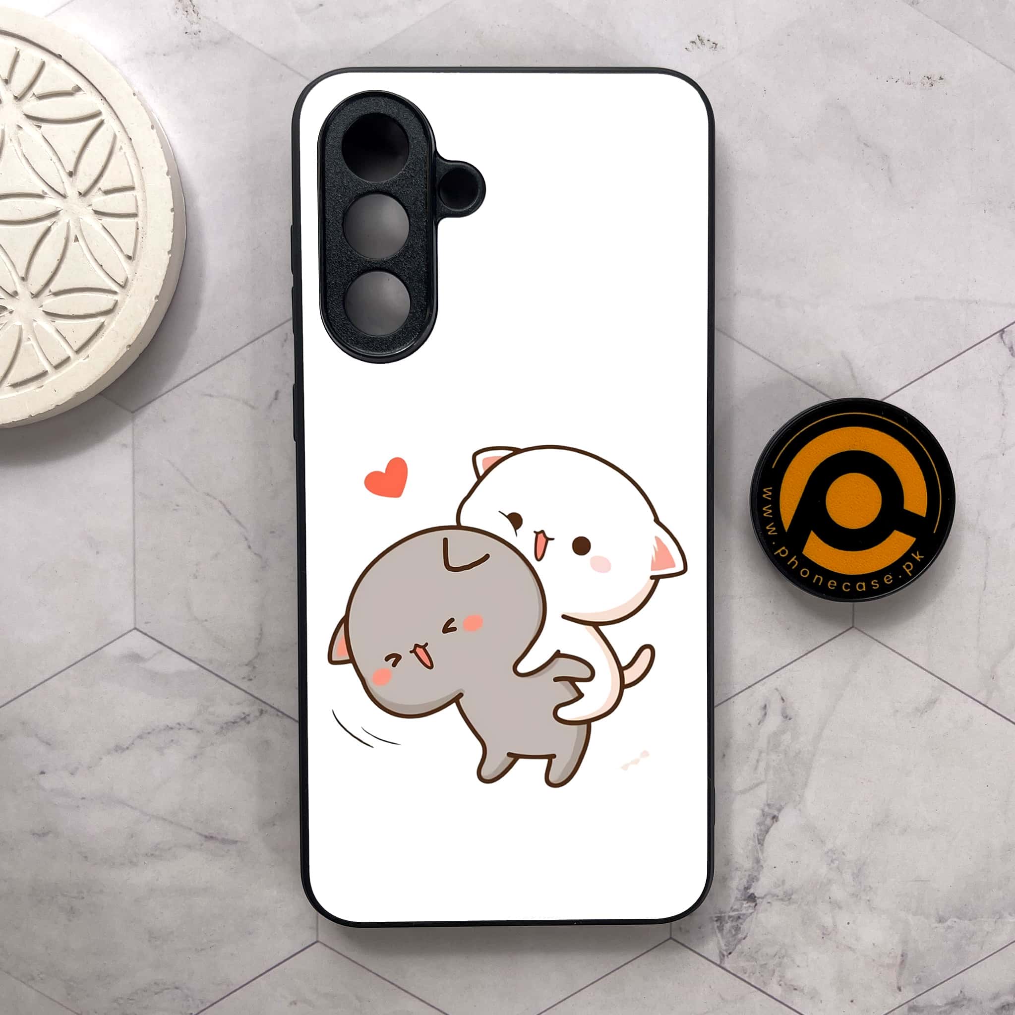 Samsung Galaxy A26 5G - Cute BuBu DuDu Series - Premium Metal Printed soft Bumper shock Proof Case