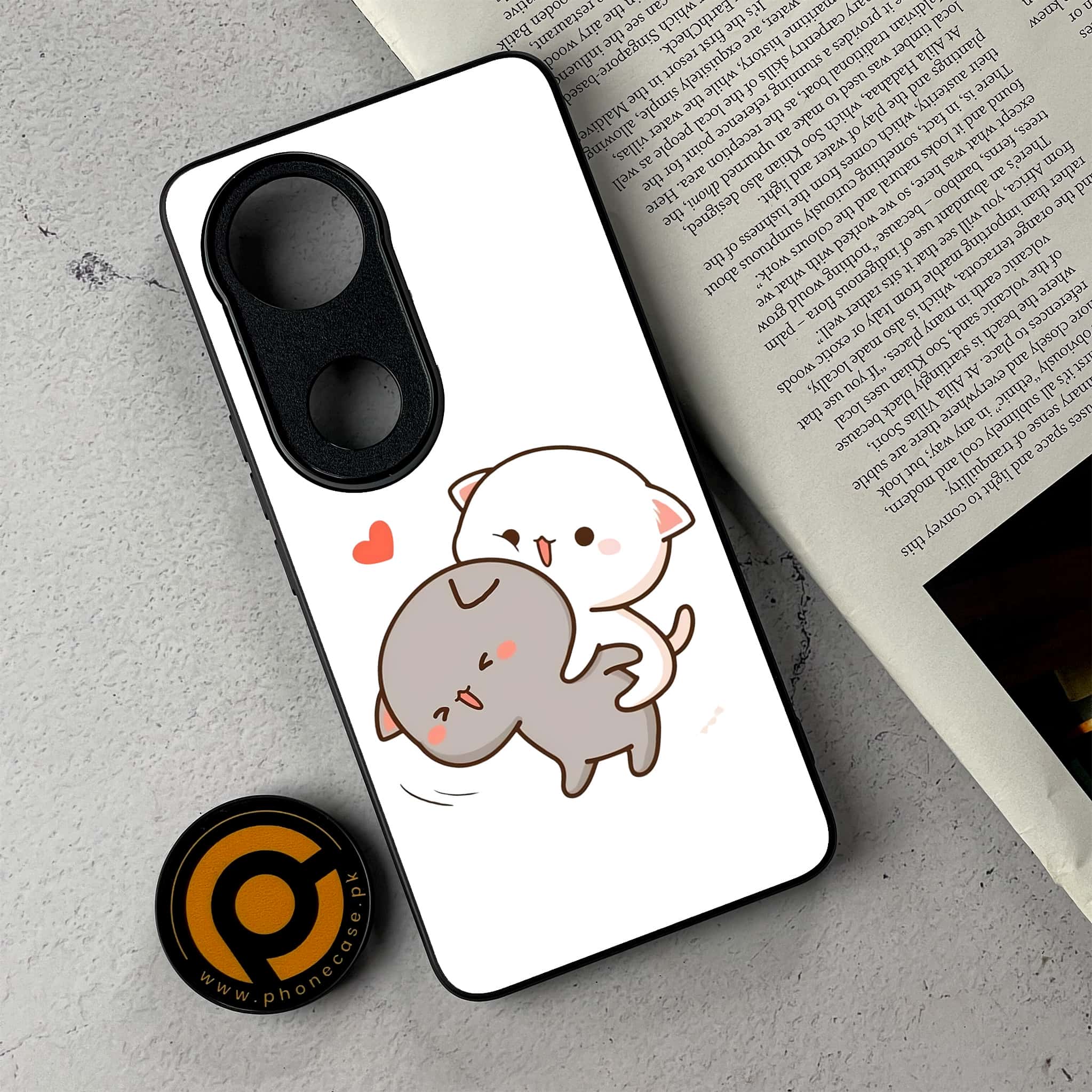 Vivo V50 - Cute BuBu DuDu - Premium Metal Printed Soft Bumper Shockproof Case