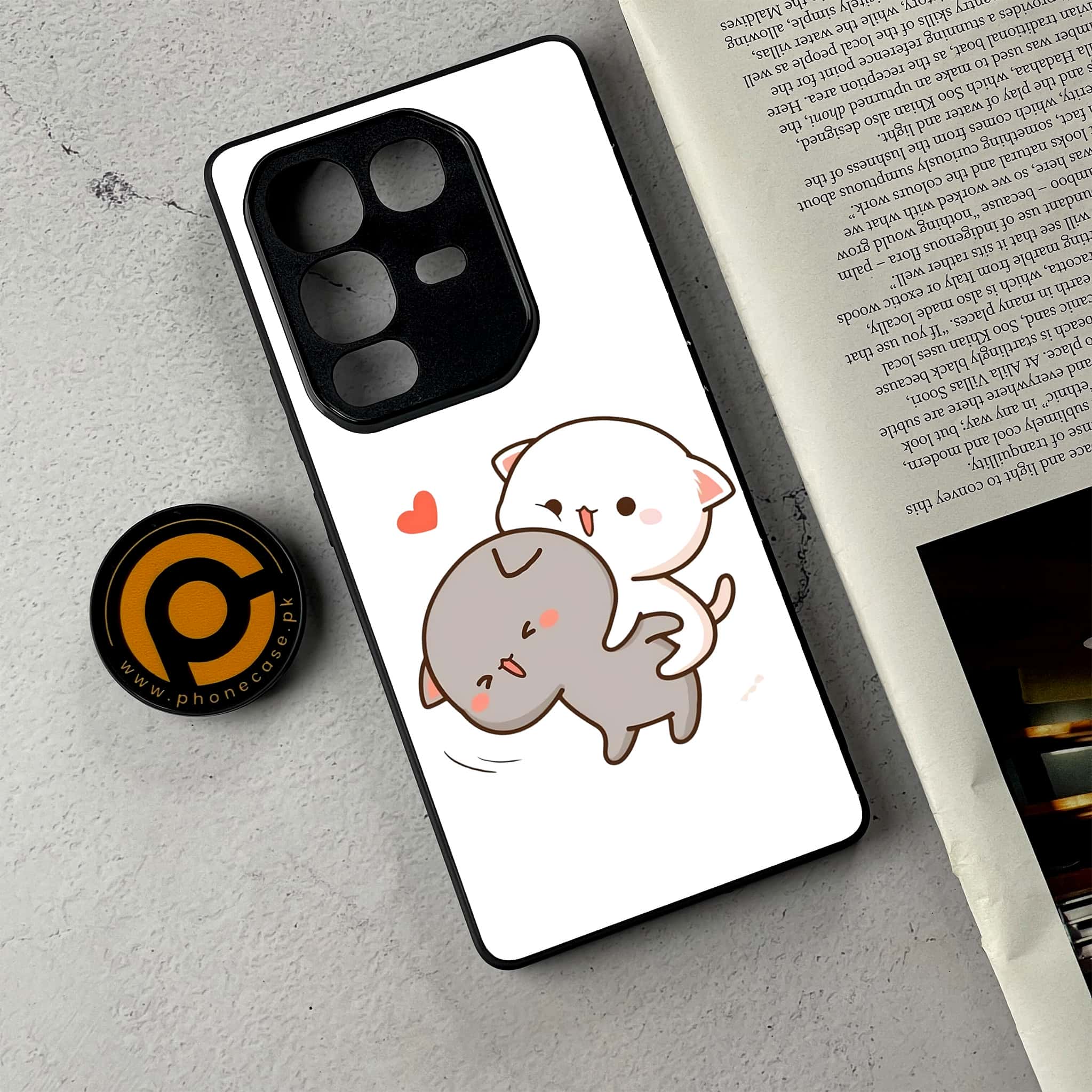 Infinix Note 50 - Cute BuBu DuDu Series - Premium Metal Printed Soft Bumper Shockproof Case