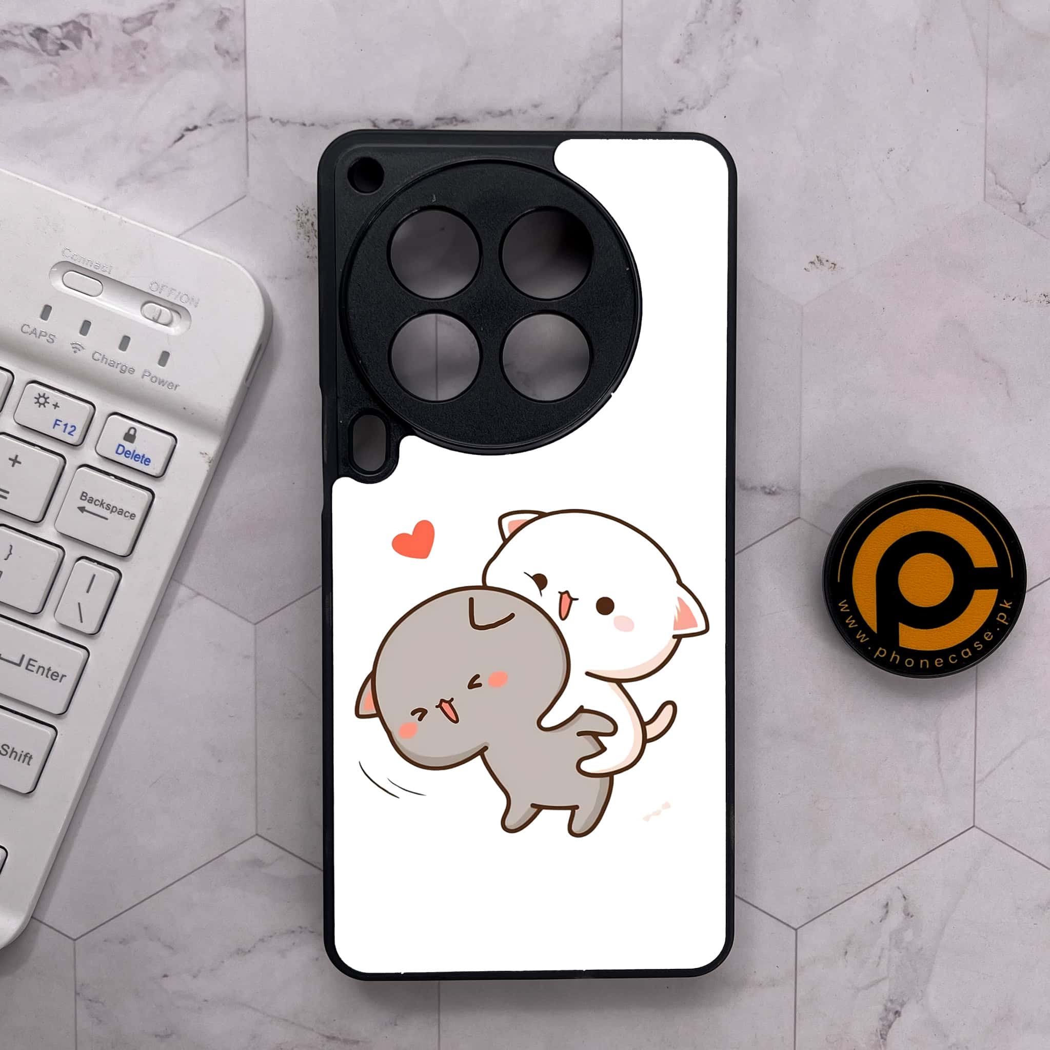 Tecno Camon 30 Premier - Cute BuBu DuDu Series - Premium Metal Printed soft Bumper shock Proof Case
