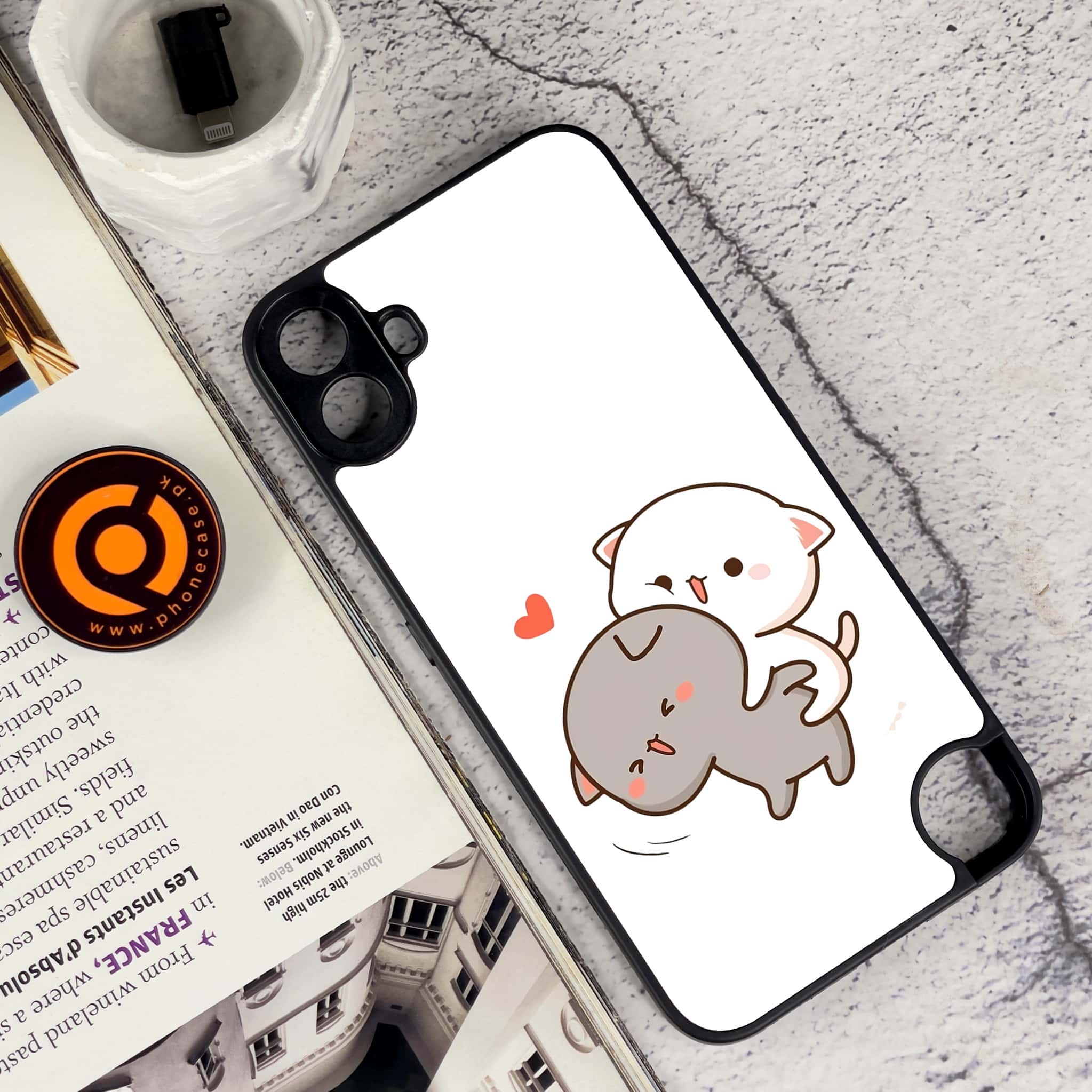Nothing CMF Phone 1 - Cute BuBu DuDu Series - Premium Metal Printed soft Bumper Shock Proof Case