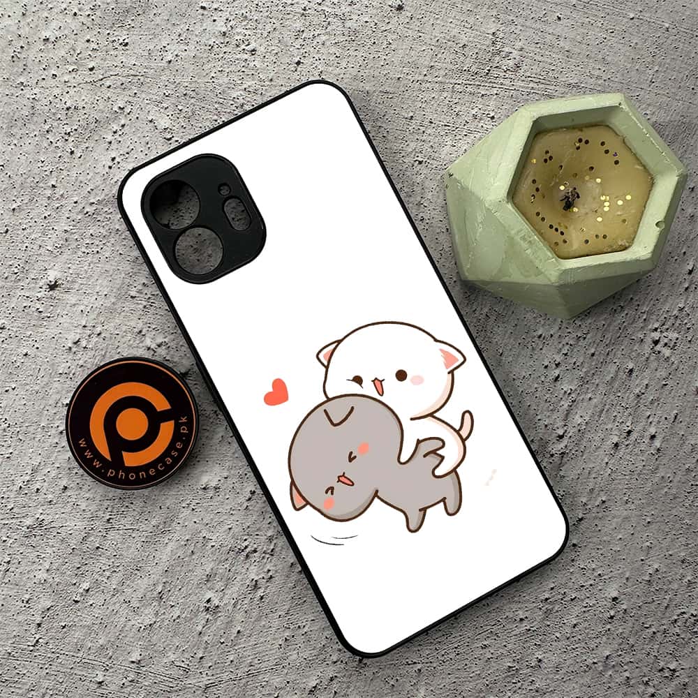Nothing Phone 2 - Cute BuBu DuDu Series - Premium Metal  Printed soft Bumper shock Proof Case