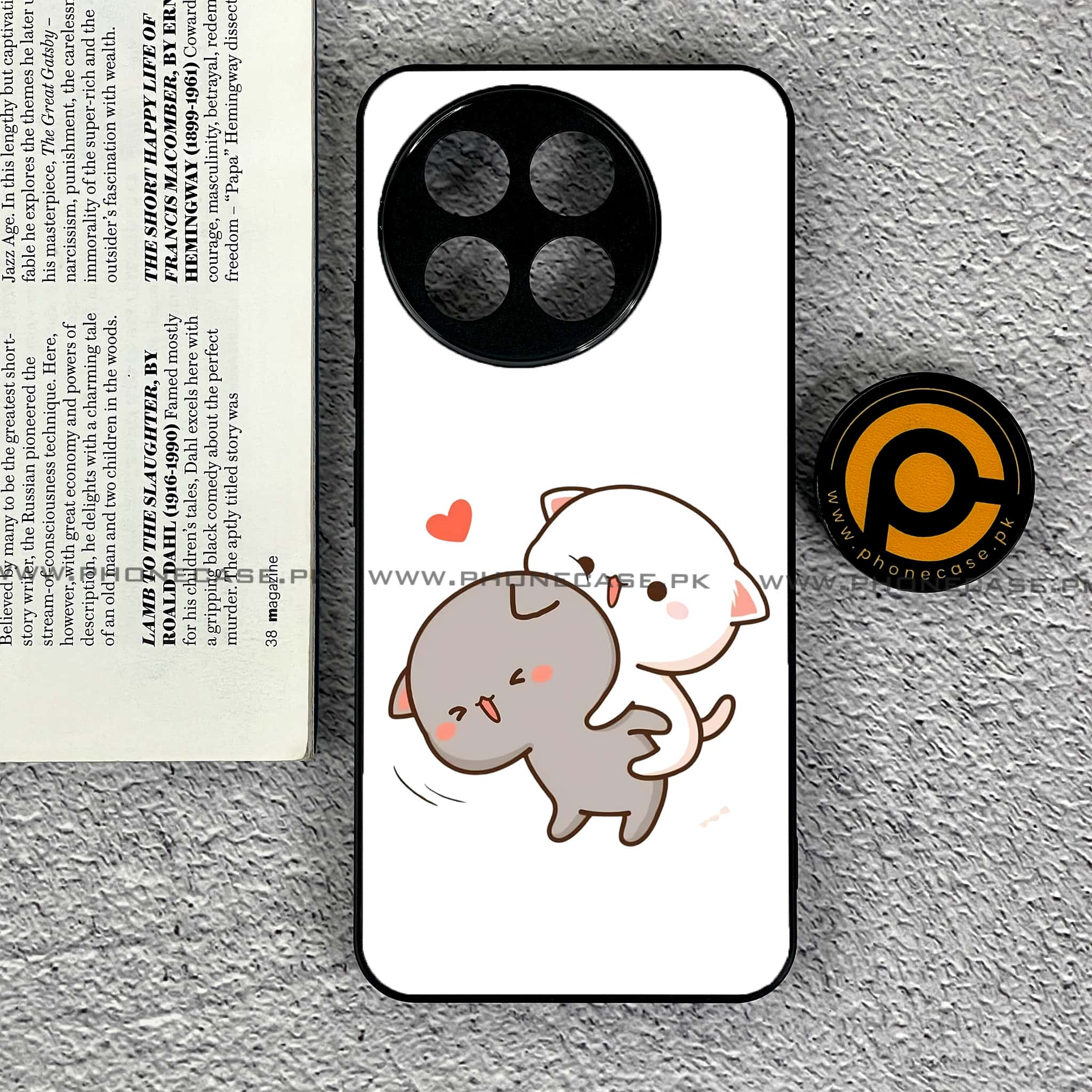 OnePlus Ace 5 - Cute BuBu DuDu Series - Premium Metal Printed soft Bumper shock Proof Case