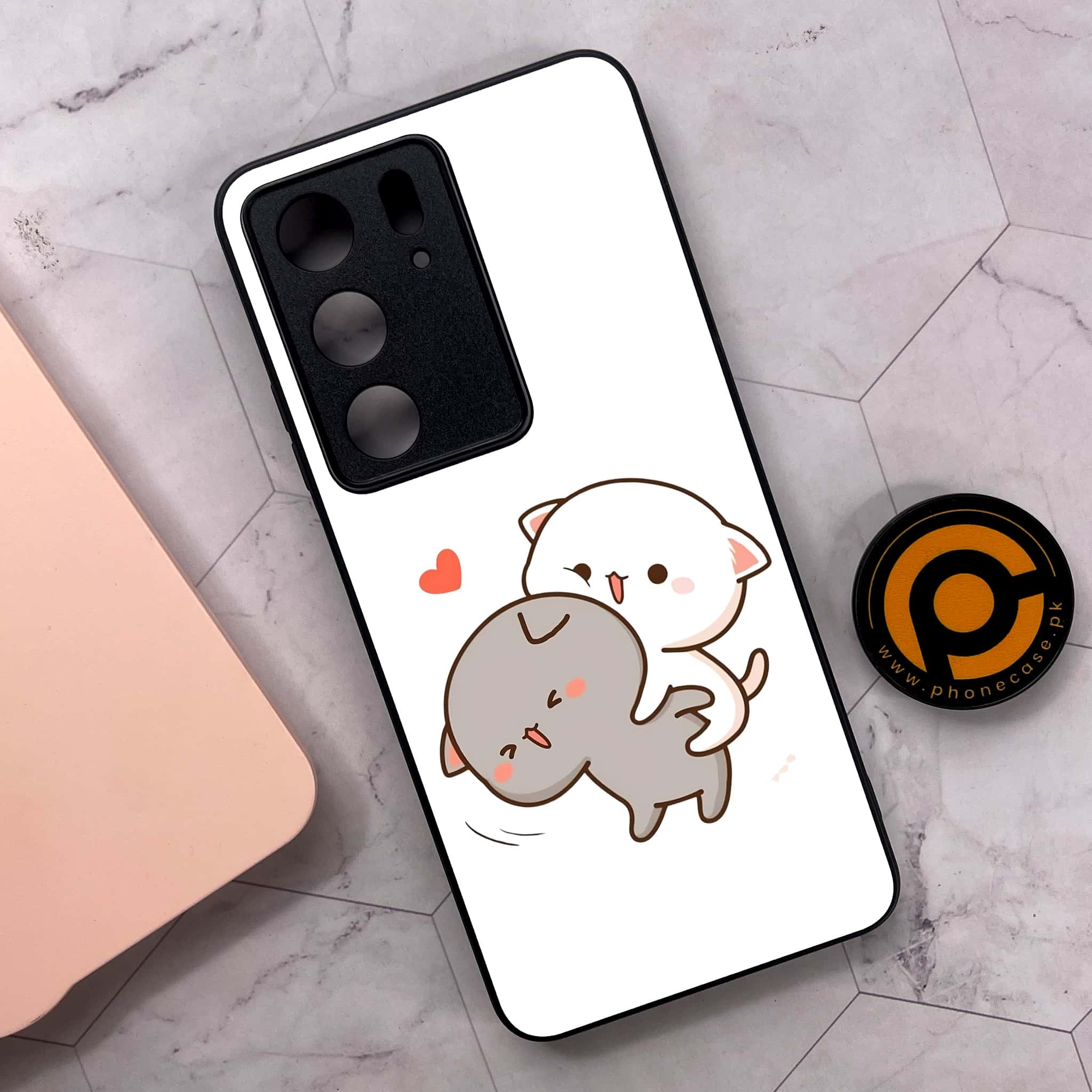 Realme C75 4G - Cute BuBu DuDu Series - Premium Metal Printed soft Bumper shock Proof Case