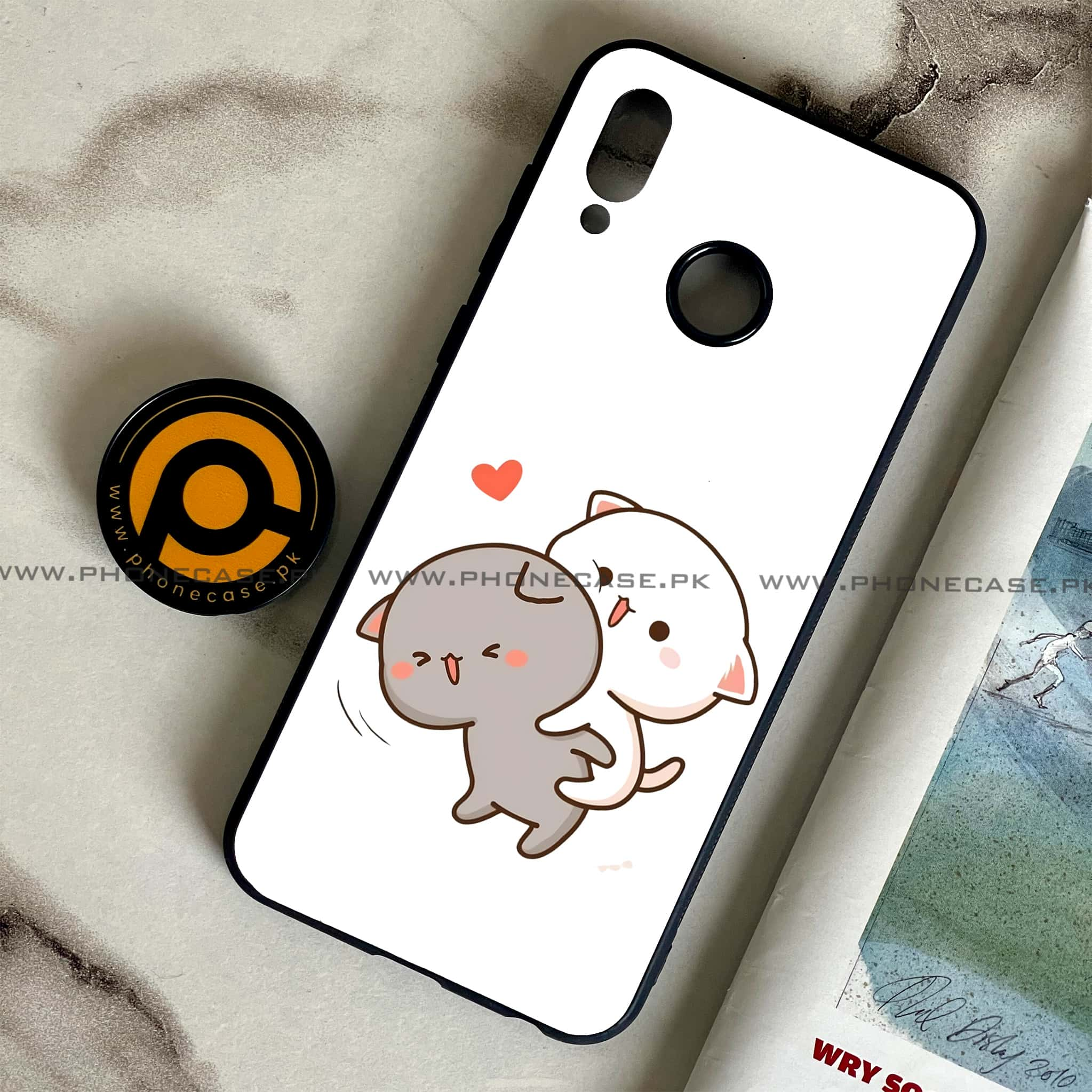 Huawei Honor Play - Cute BuBu DuDu Series - Premium Printed Glass soft Bumper shock Proof Case