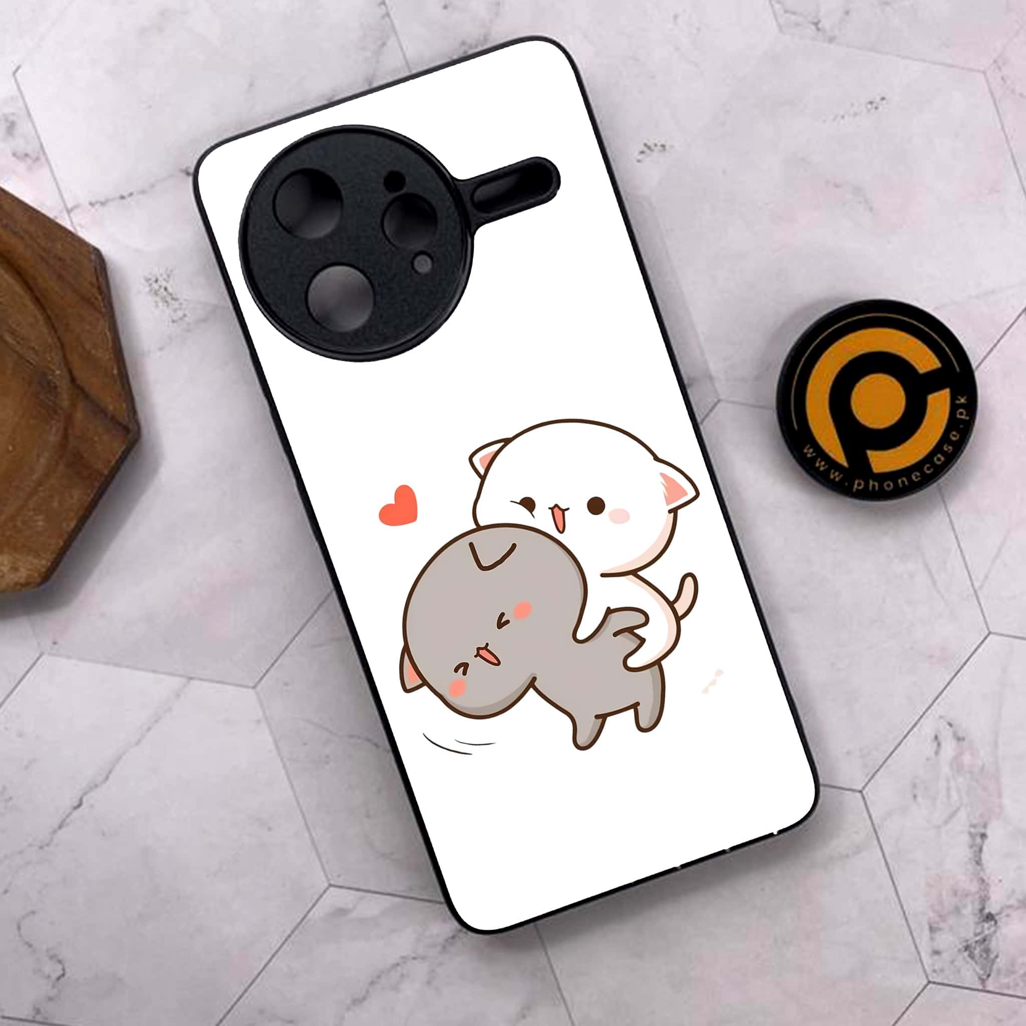 Xiaomi Poco F7 Ultra 5G - Cute BuBu DuDu Series - Premium Metal Printed soft Bumper shock Proof Case