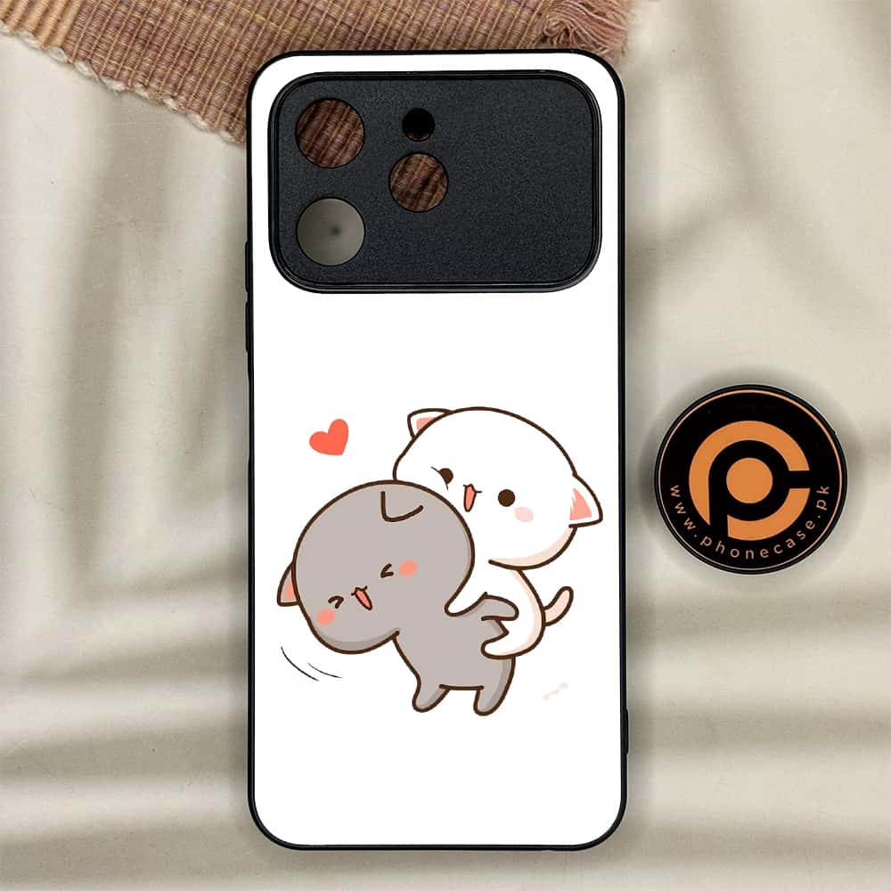 Tecno Spark 40 - Cute BuBu DuDu Series - Premium Metal Printed soft Bumper shock Proof Case