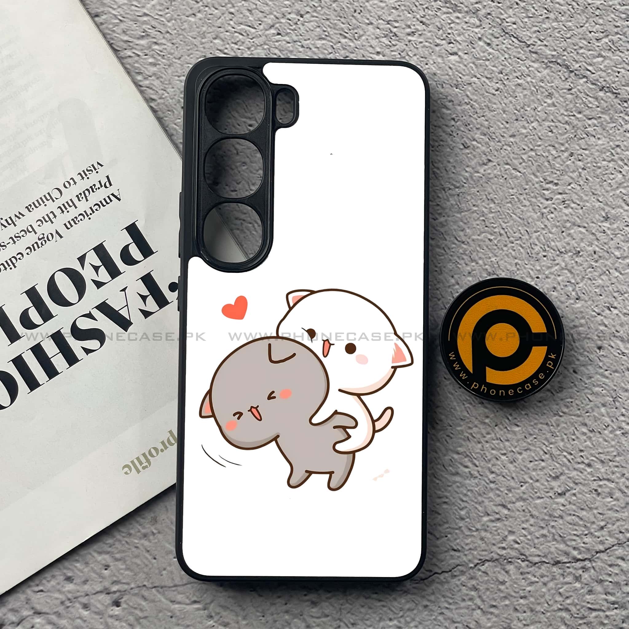 Vivo V40 Lite (IDN) - Cute BuBu DuDu Series - Premium Metal Printed soft Bumper Shock Proof Case