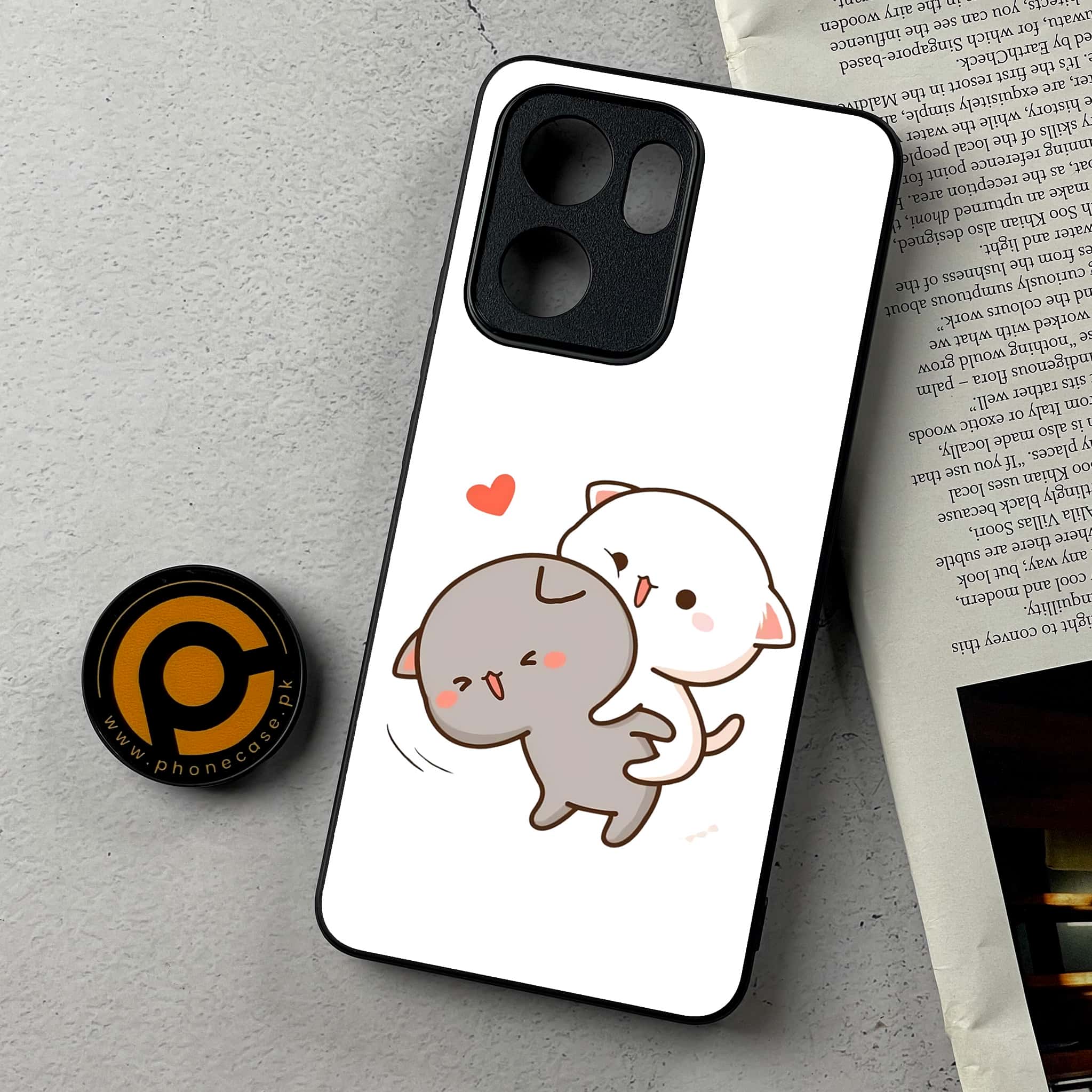 Oppo Reno 13F - Cute BuBu DuDu Series - Premium Metal Printed Soft Bumper Shockproof Case