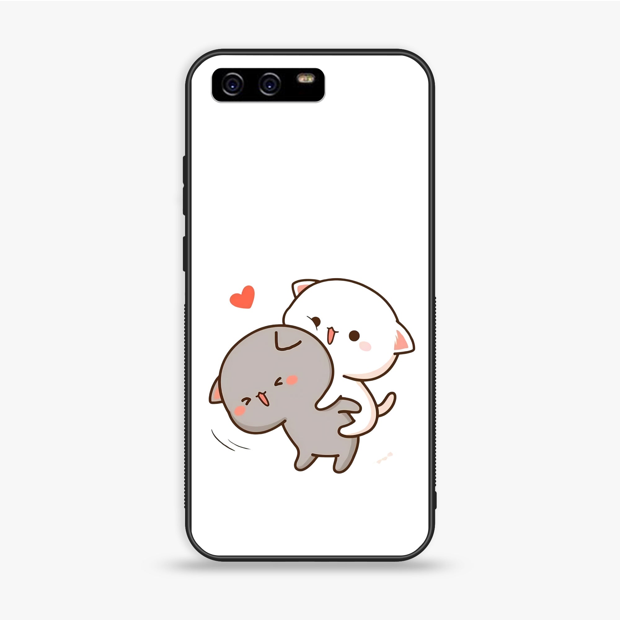 Huawei P10 Plus - Cute BuBu DuDu Series - Premium Printed Glass soft Bumper shock Proof Case