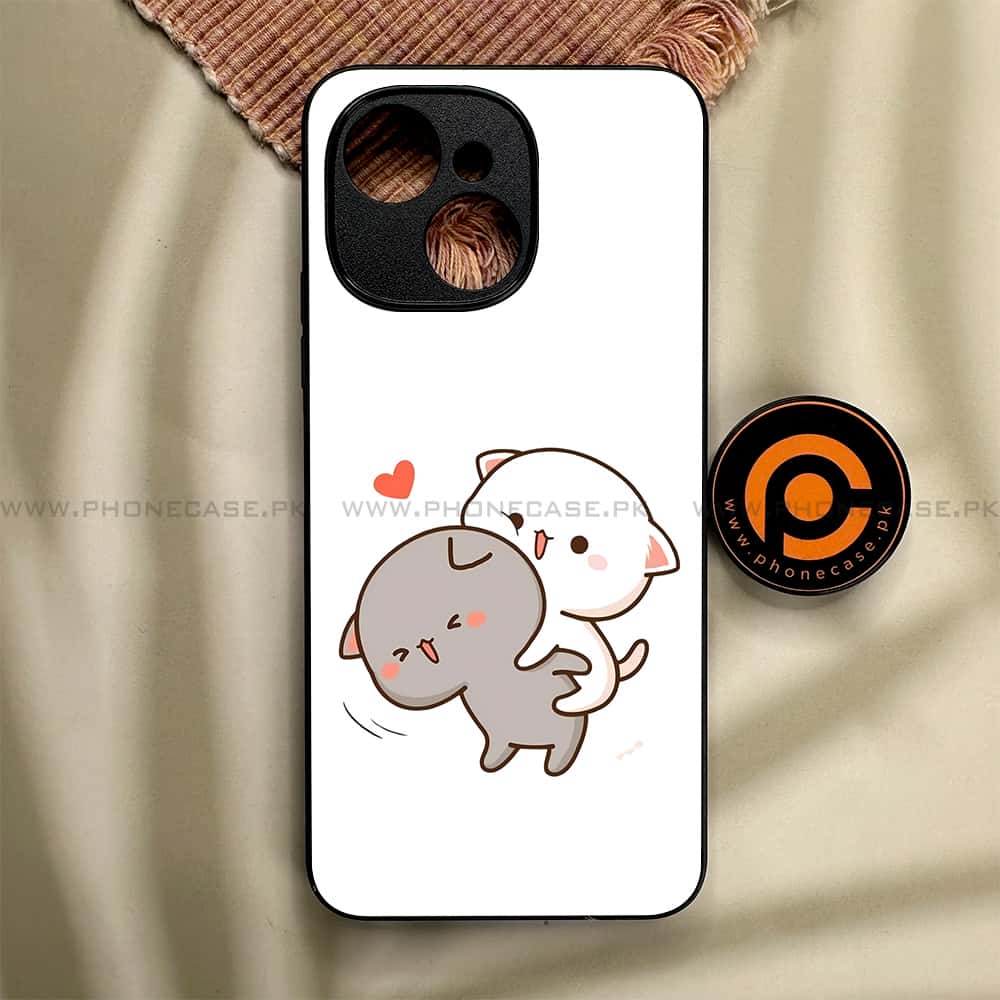 Tecno Spark 40C - Cute BuBu DuDu Series - Premium Metal Printed soft Bumper shock Proof Case