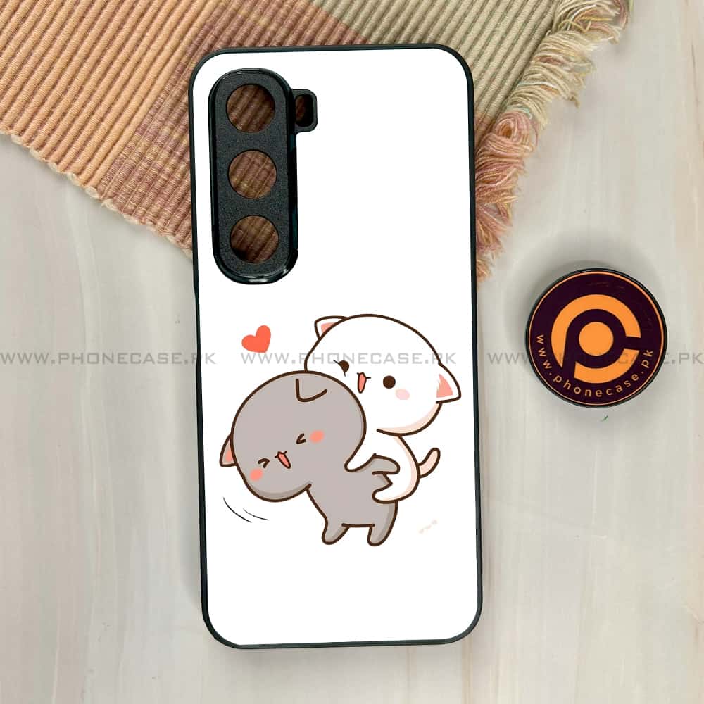 Infinix Hot 60i - Cute BuBu DuDu Series - Premium Metal Printed soft Bumper shock Proof Case