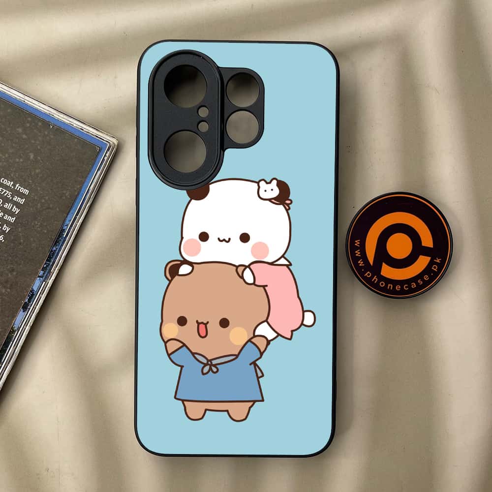 Vivo X200 FE - Cute BuBu DuDu Series - Premium Metal Printed soft Bumper Shock Proof Case