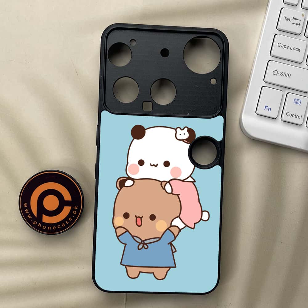 Nothing Phone 3 - Cute BuBu DuDu Series - Premium Metal  Printed soft Bumper shock Proof Case
