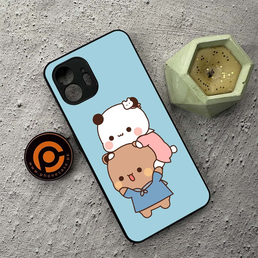 Nothing Phone 2 - Cute BuBu DuDu Series - Premium Metal  Printed soft Bumper shock Proof Case
