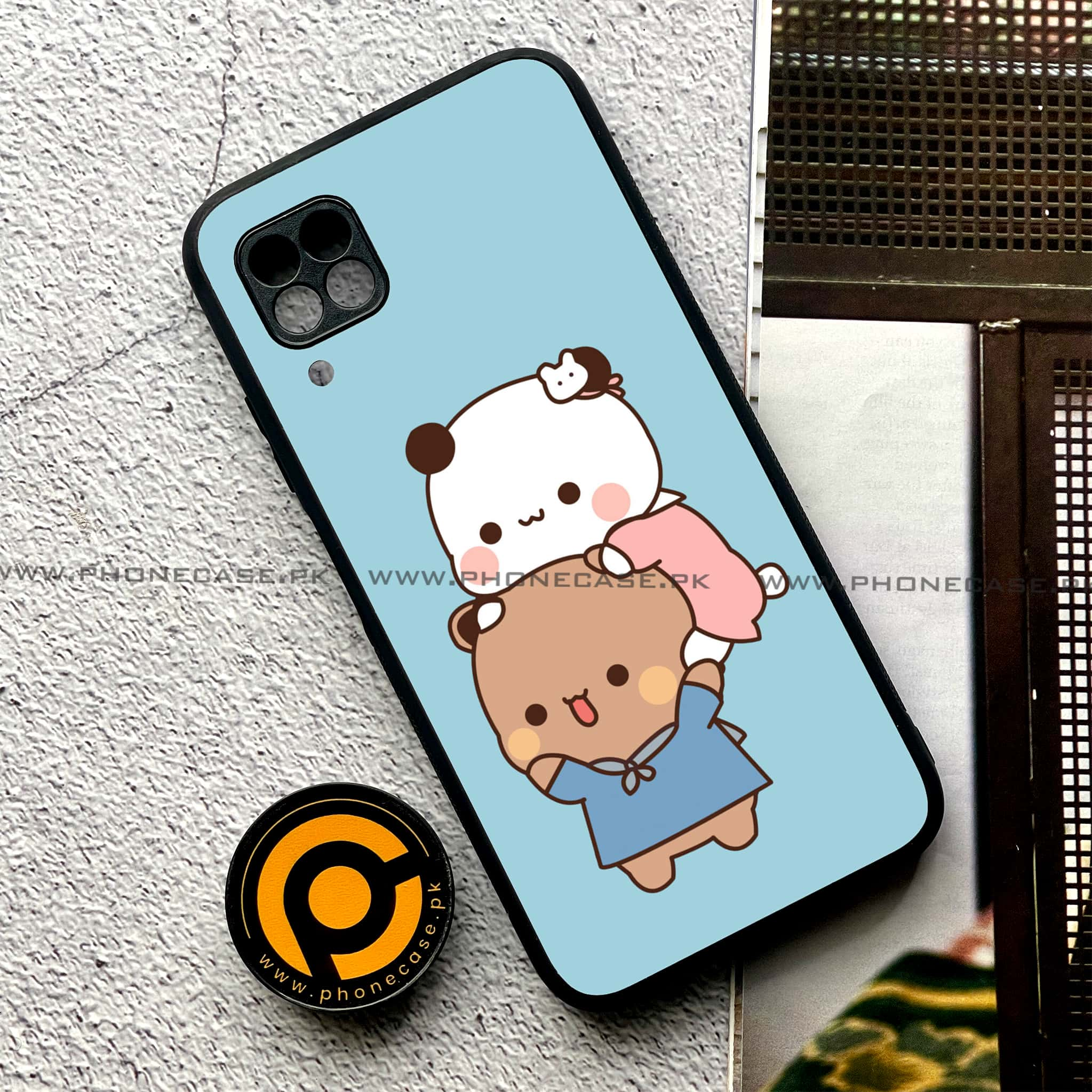 Huawei P40 Lite - Cute BuBu DuDu - Premium Printed Glass soft Bumper shock Proof Case