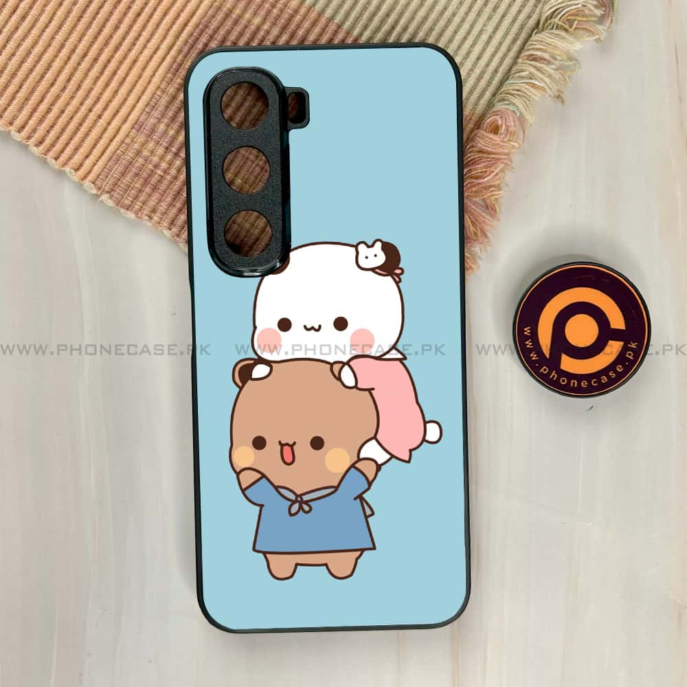 Infinix Hot 60i - Cute BuBu DuDu Series - Premium Metal Printed soft Bumper shock Proof Case