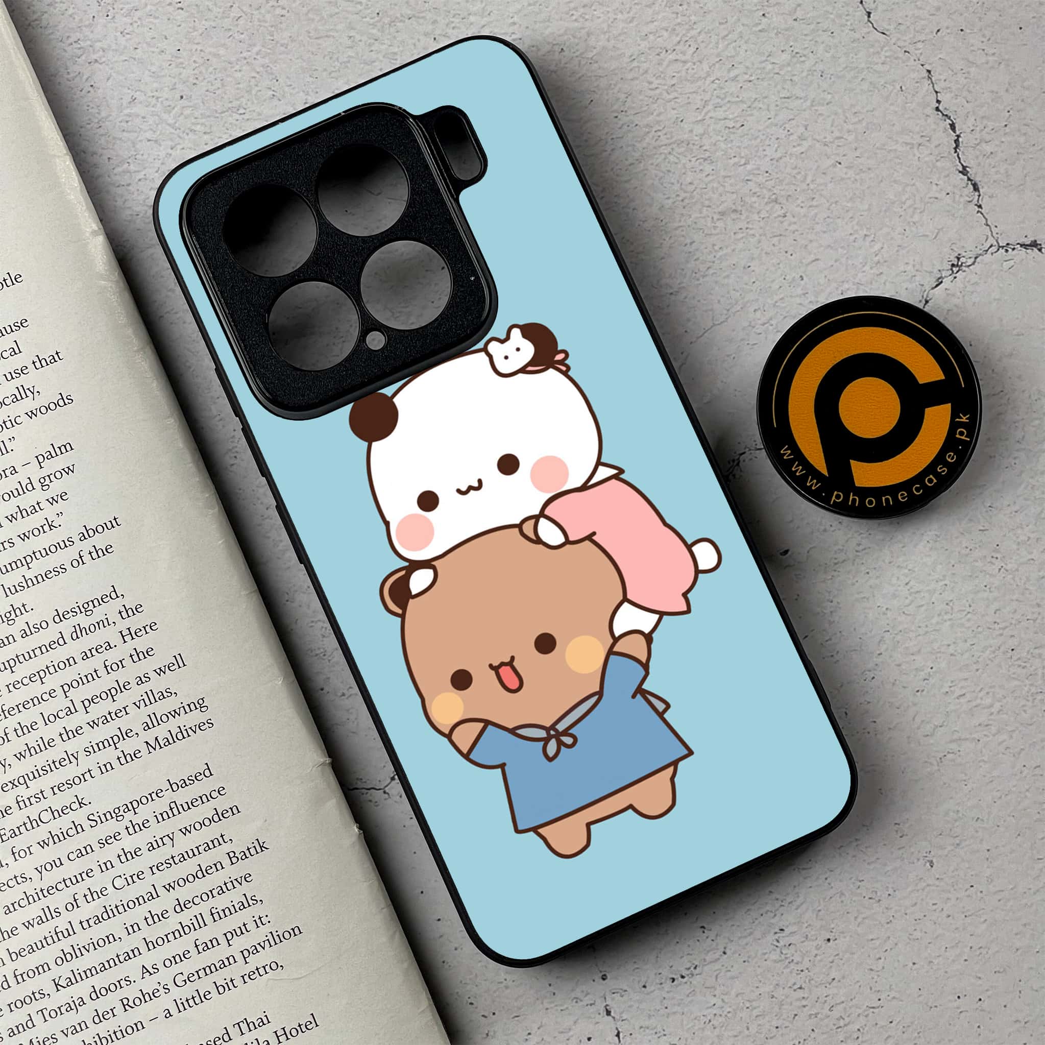 Xiaomi 15 - Cute BuBu DuDu - Premium Metal Printed soft Bumper shock Proof Case