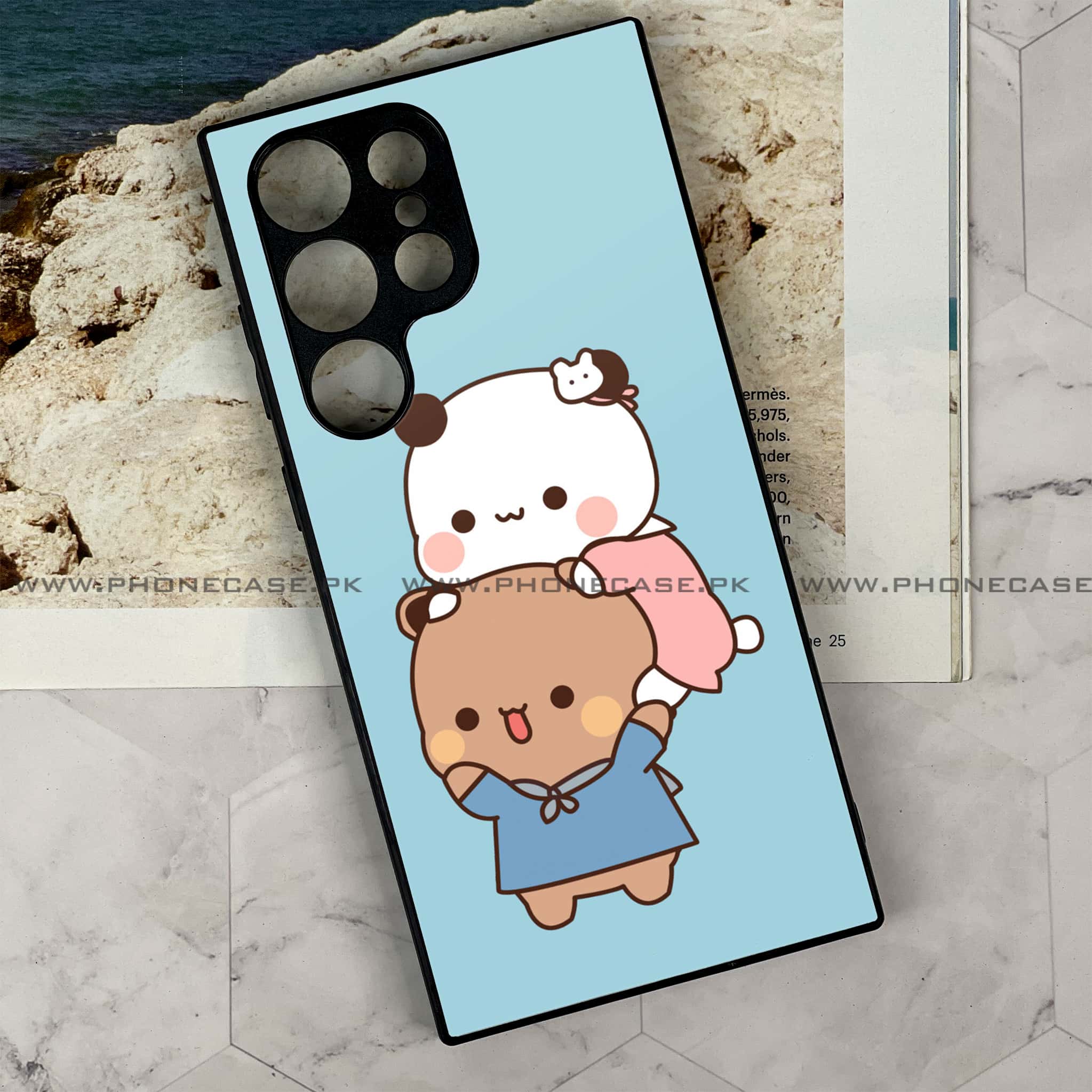 Samsung Galaxy S24 Ultra - Cute BuBu DuDu Series - Premium Metal Printed soft Bumper shock Proof Case