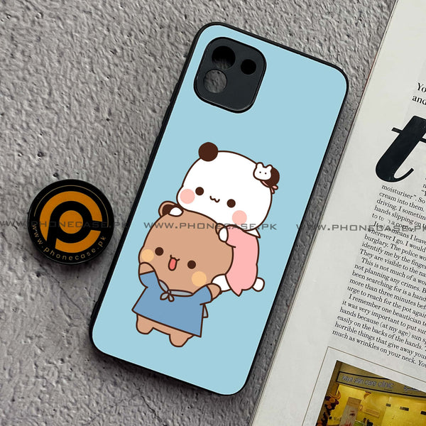 Samsung Galaxy A03 - Cute BuBu DuDu Design 5  - Premium Printed Glass soft Bumper shock Proof Case CS-34130