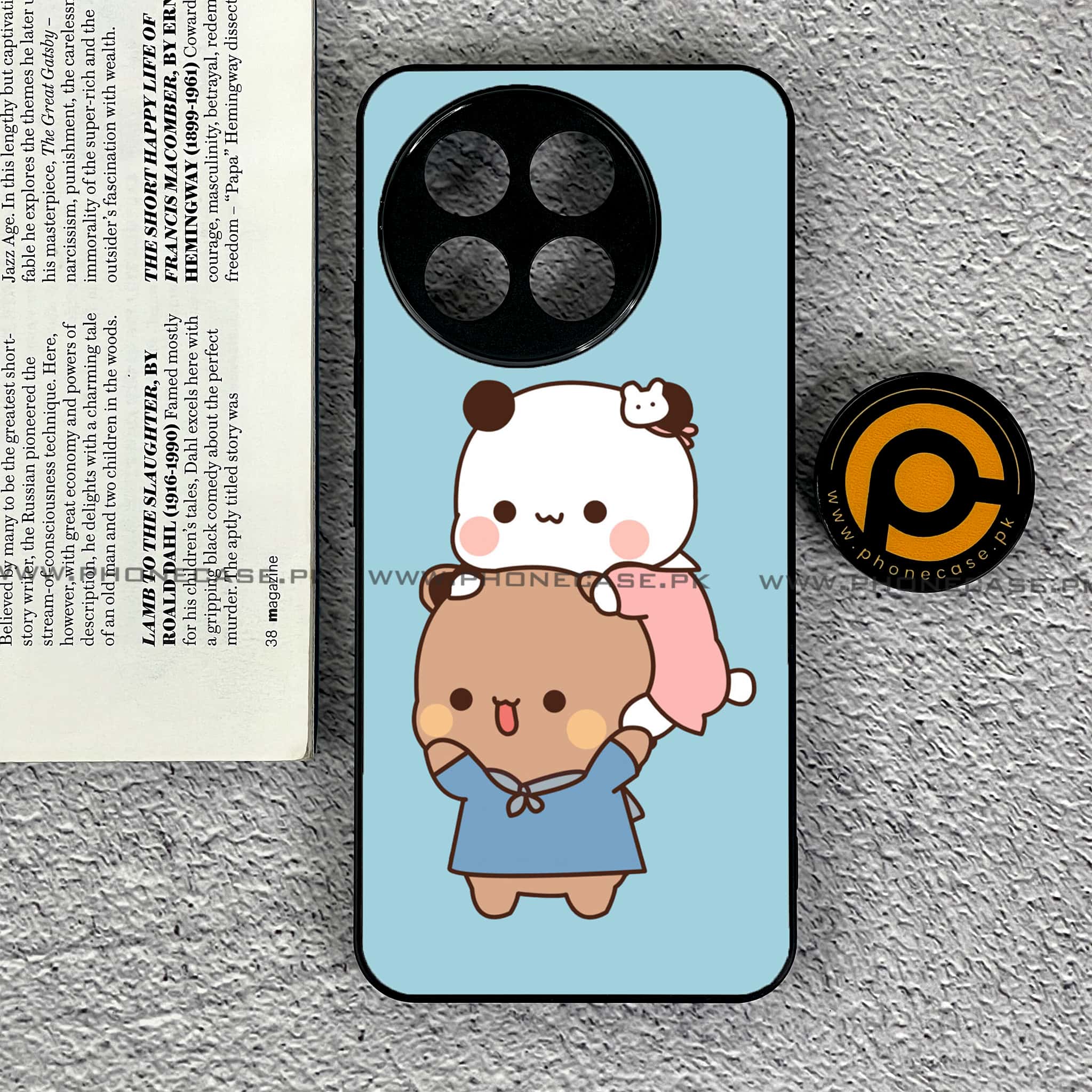 OnePlus Ace 5 - Cute BuBu DuDu Series - Premium Metal Printed soft Bumper shock Proof Case