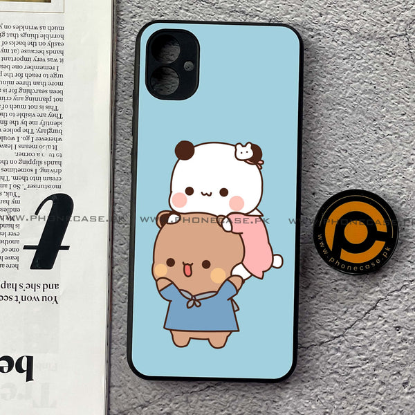 Samsung Galaxy A04e -Cute BuBu DuDu Design 5  - Premium Metal Printed soft Bumper shock Proof Case
