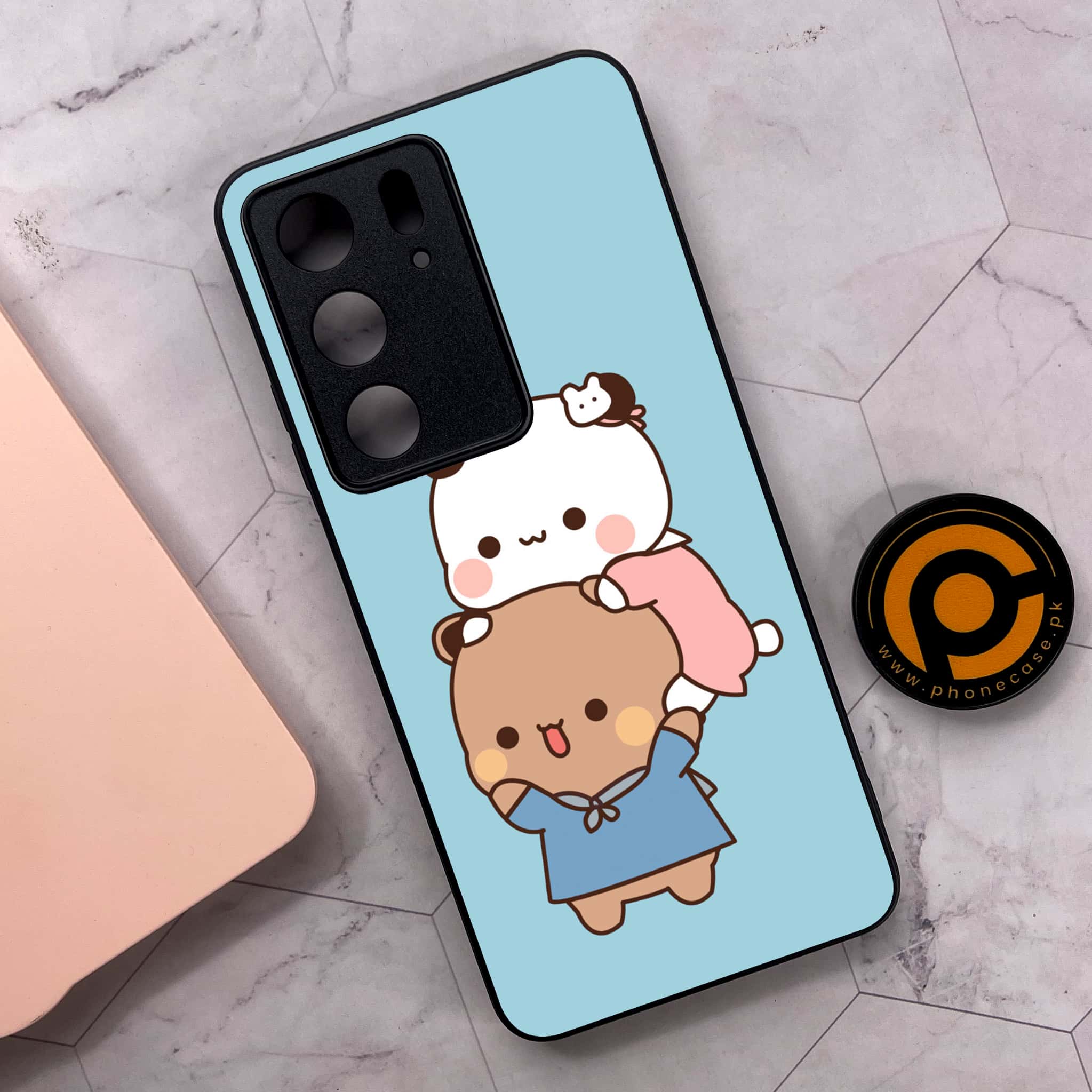 Realme C75x 4G - Cute BuBu DuDu Series - Premium Metal Printed soft Bumper shock Proof Case