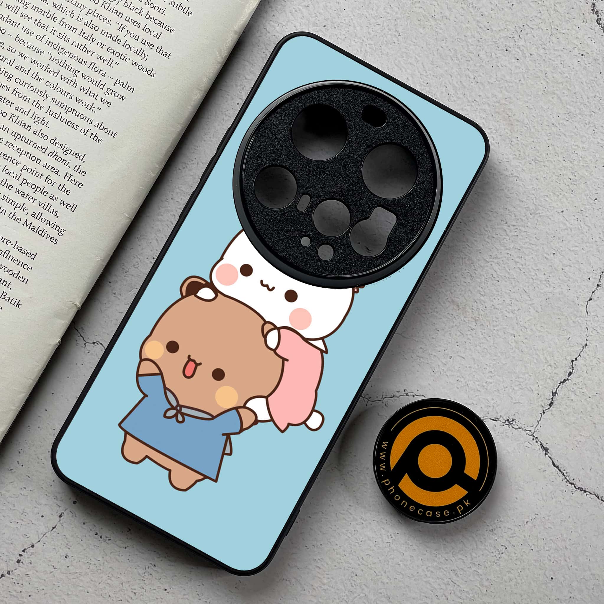 Xiaomi 15 Ultra - Cute BuBu DuDu Series - Premium Metal Printed Soft Bumper Shockproof Case