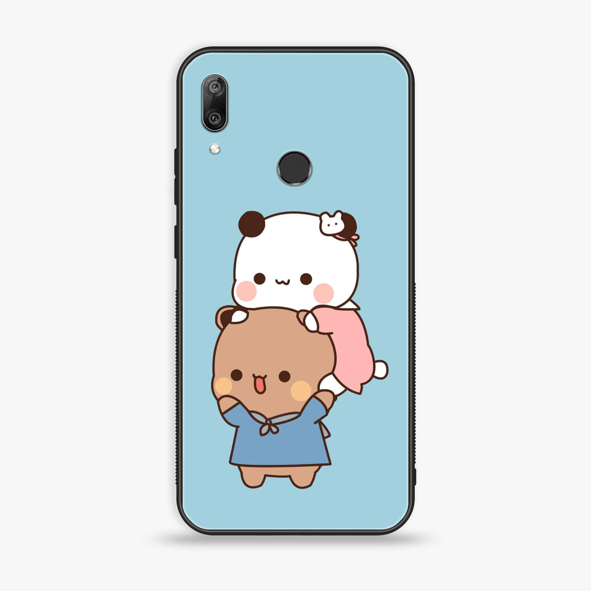 Huawei Y7 Prime (2019) - Cute BuBu DuDu - Premium Printed Glass soft Bumper shock Proof Case