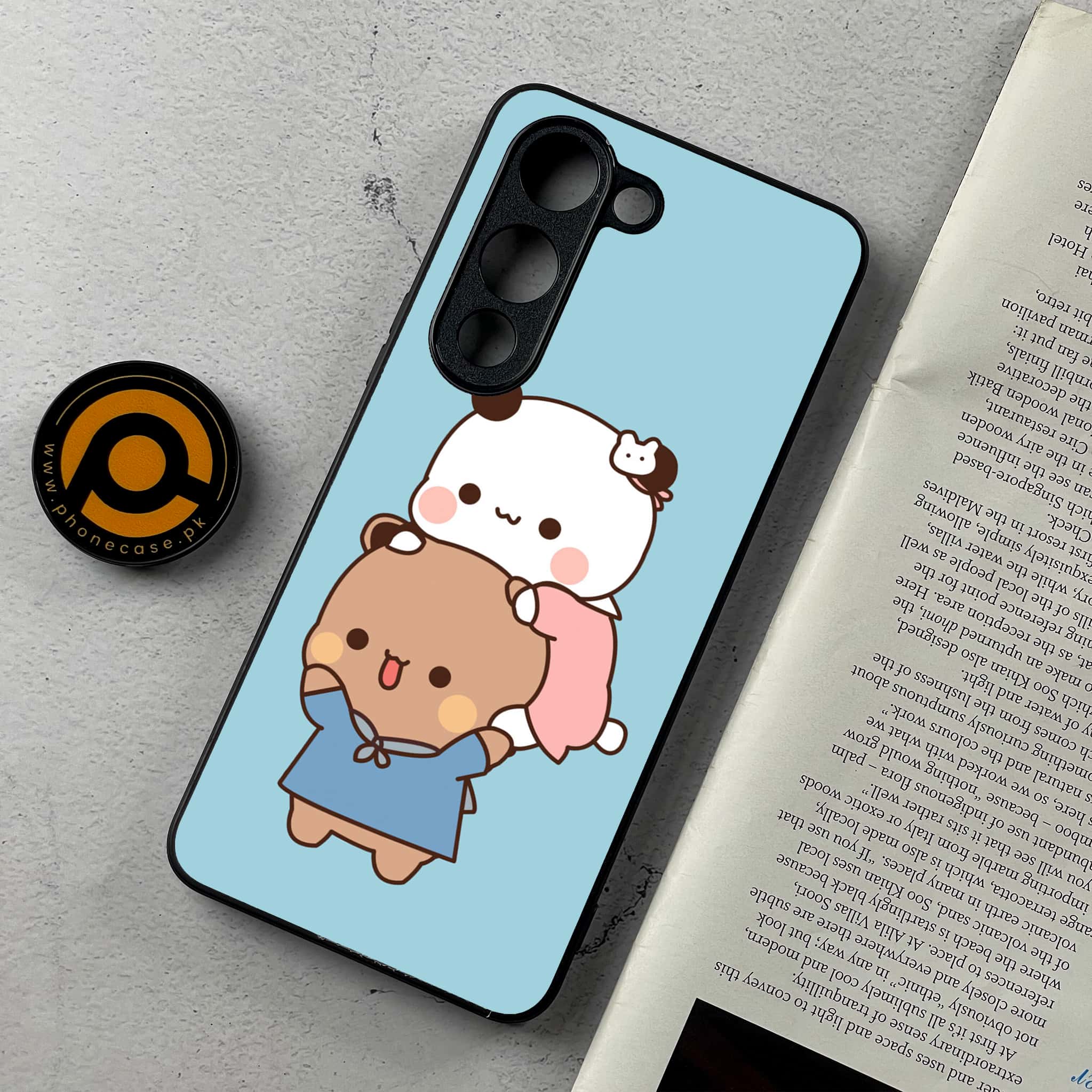 Vivo Y04 - Cute BuBu DuDu - Premium Metal Printed Soft Bumper Shockproof Case