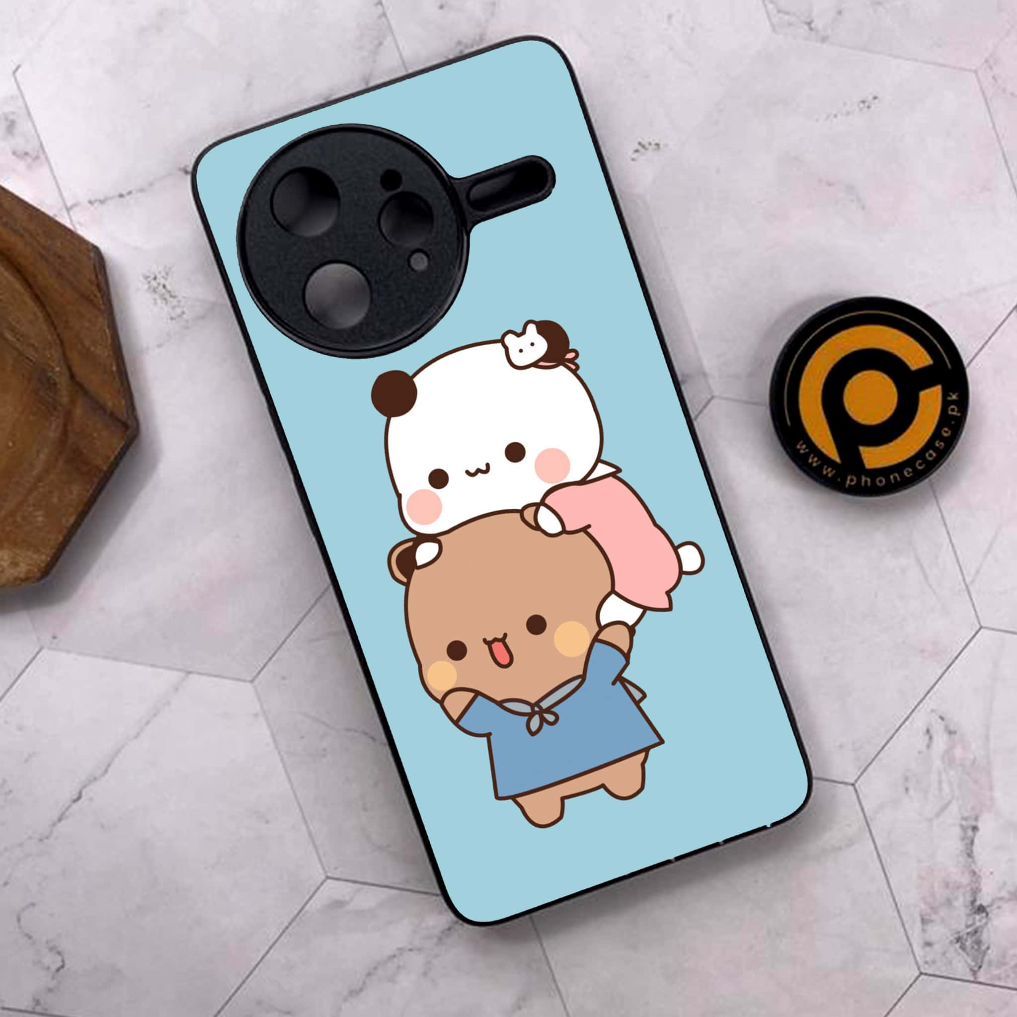 Xiaomi Poco F7 Ultra 5G - Cute BuBu DuDu Series - Premium Metal Printed soft Bumper shock Proof Case