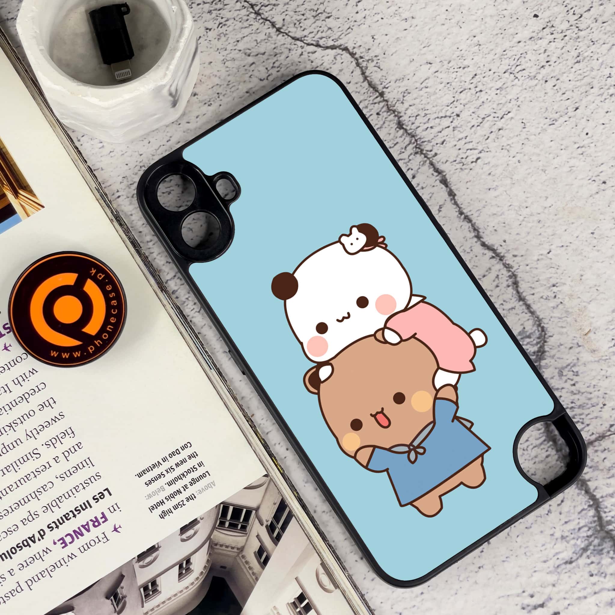 Nothing CMF Phone 1 - Cute BuBu DuDu Series - Premium Metal Printed soft Bumper Shock Proof Case