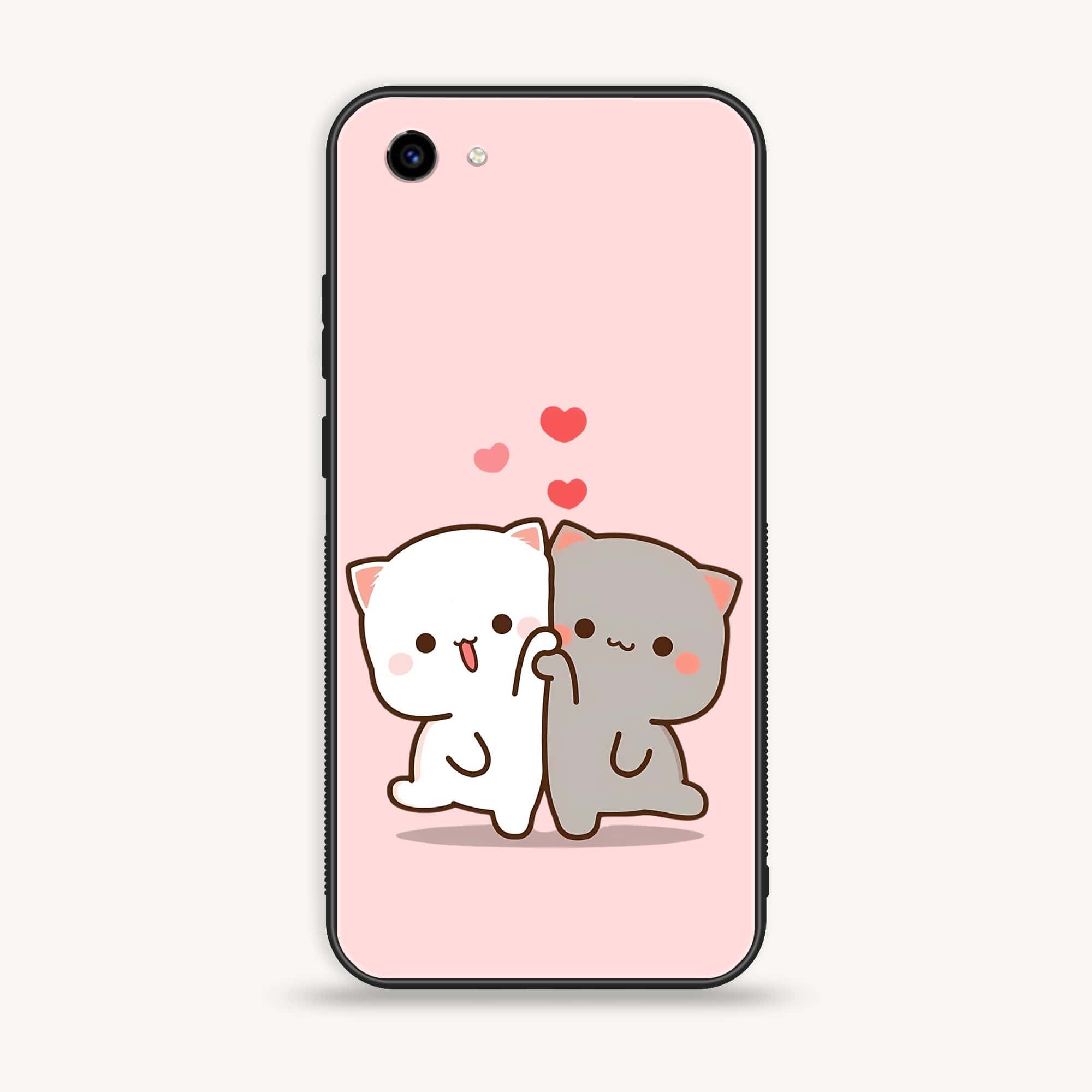 Vivo Y83 - Cute BuBu DuDu Series - Premium Printed Glass soft Bumper shock Proof Case