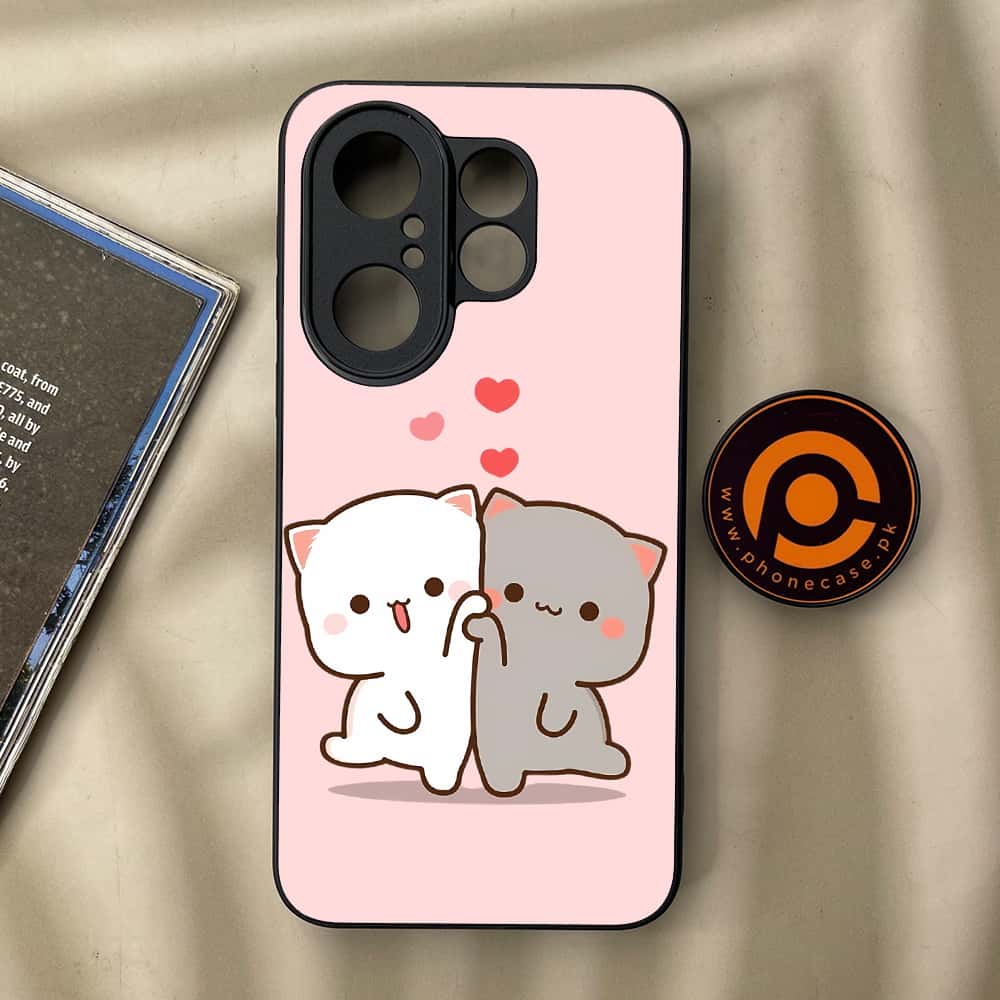 Vivo X200 FE - Cute BuBu DuDu Series - Premium Metal Printed soft Bumper Shock Proof Case