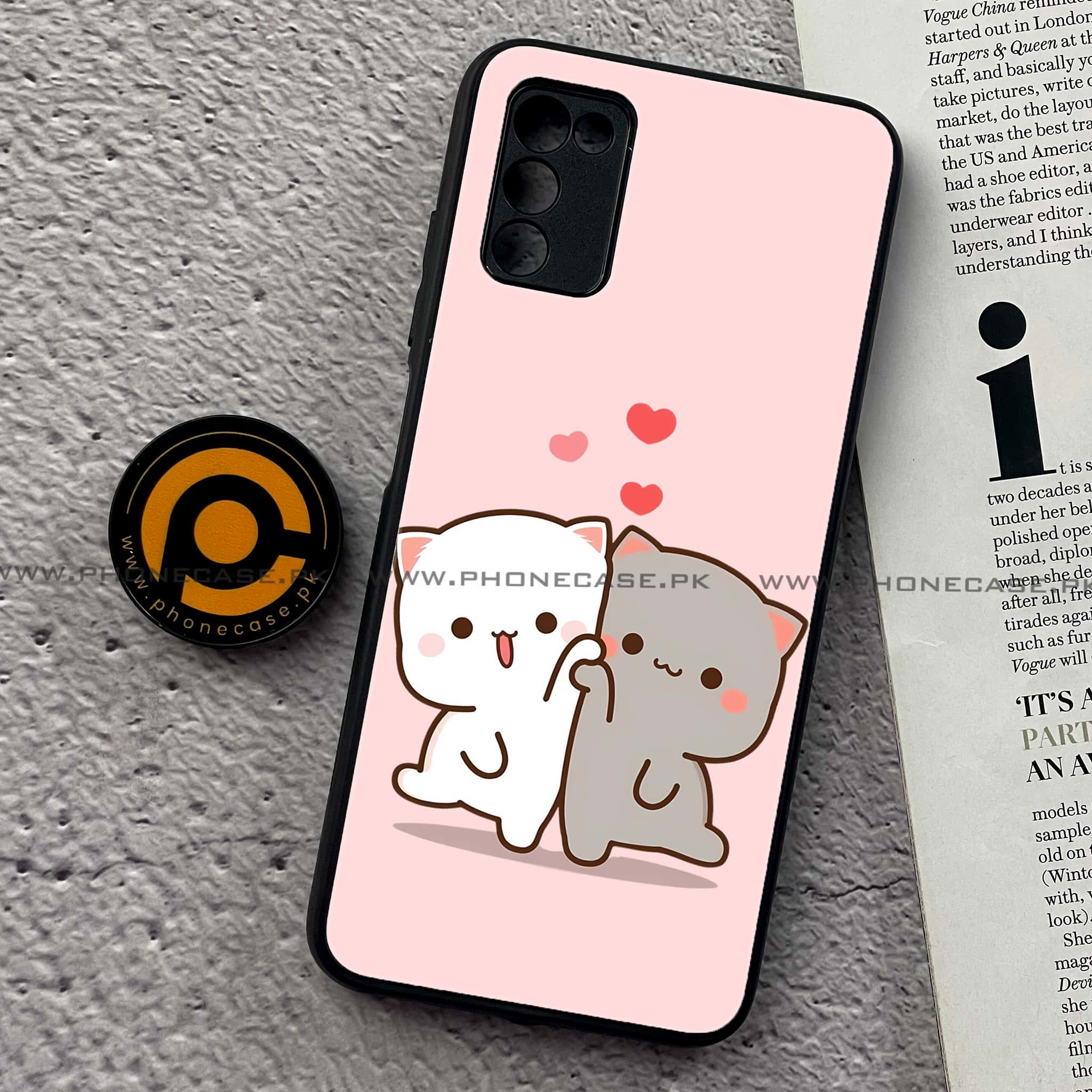 Samsung Galaxy A02s -  Cute BuBu DuDu Series - Premium Printed Metal soft Bumper shock Proof Case