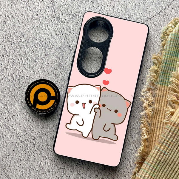 Vivo V40 - Cute BuBu DuDu Design 6  - Premium Metal Printed soft Bumper shock Proof Case CS-32240