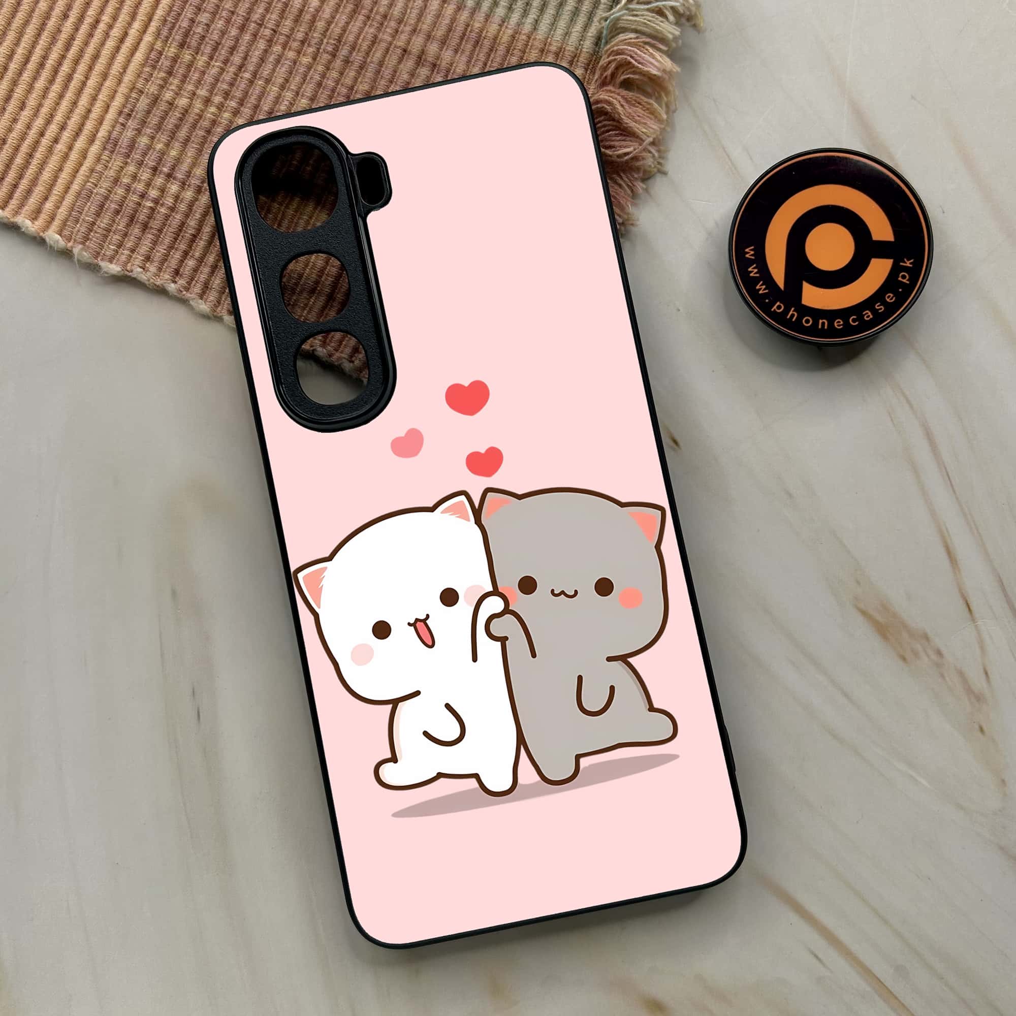 Vivo Y400 - Cute BuBu DuDu Series - Premium Metal Printed soft Bumper shock Proof Case