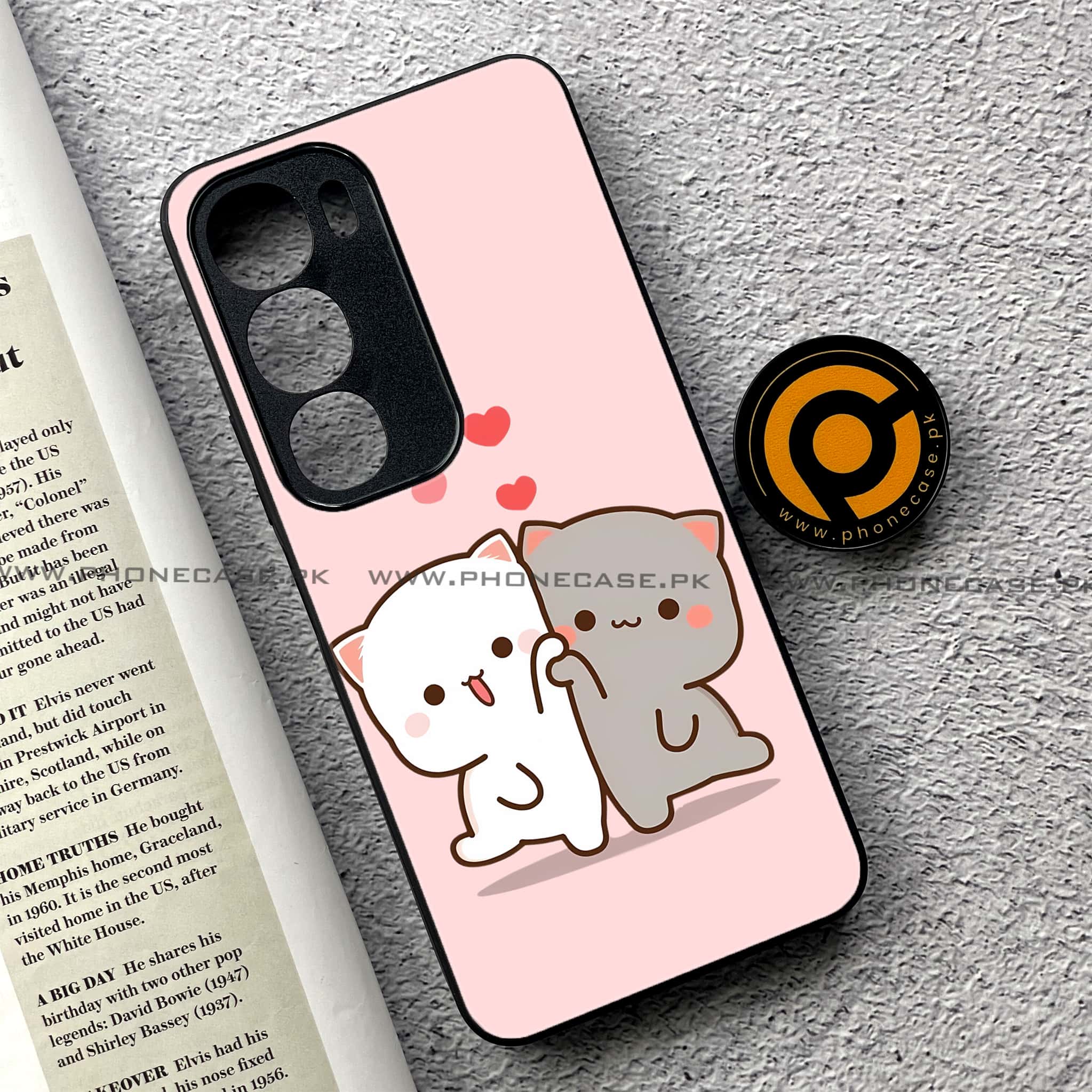 Vivo Y19s Pro - Cute BuBu DuDu Series - Premium Metal Printed soft Bumper shock Proof Case