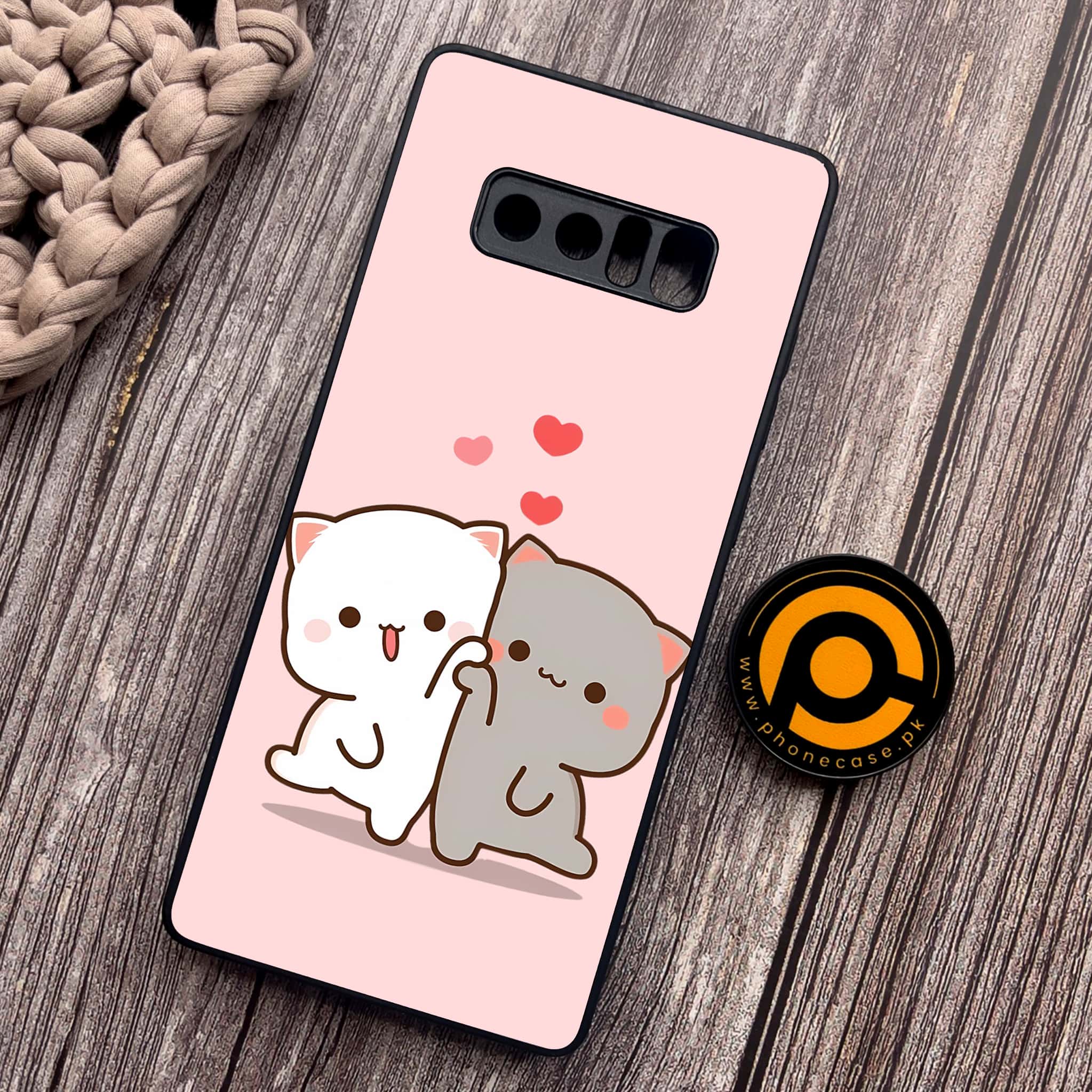 Samsung Galaxy Note 8 - Cute BuBu DuDu Series - Premium Metal Printed soft Bumper shock Proof Case