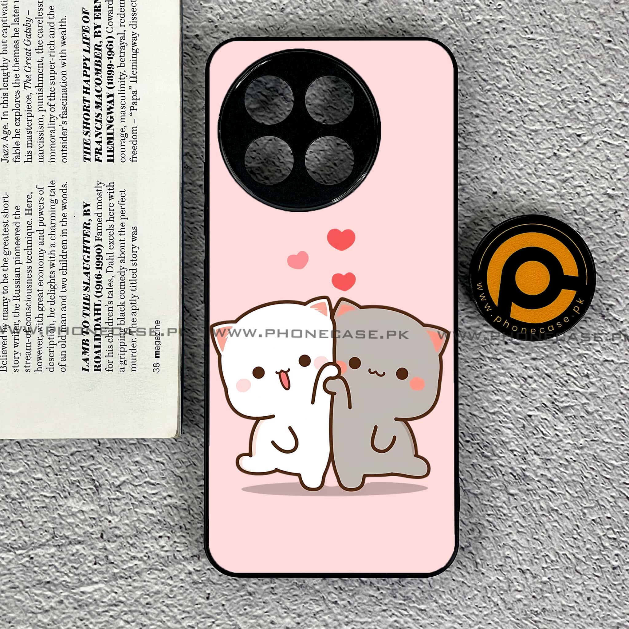 OnePlus Ace 5 - Cute BuBu DuDu Series - Premium Metal Printed soft Bumper shock Proof Case