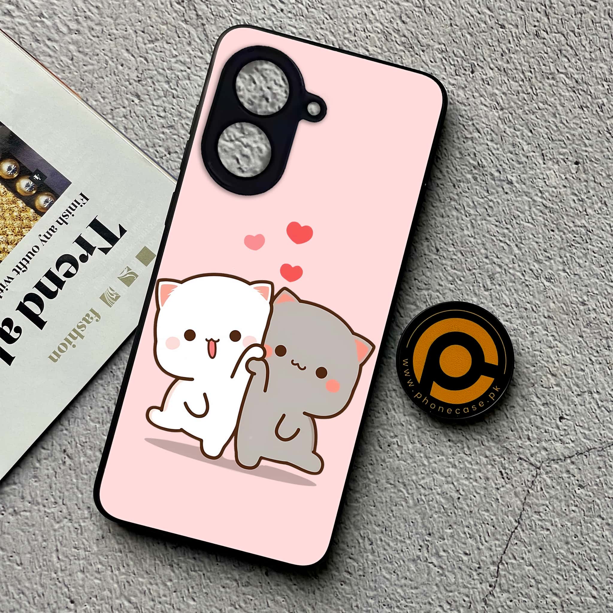 Xiaomi Redmi A5 - Cute BuBu DuDu Series - Premium Metal Printed soft Bumper shock Proof Case