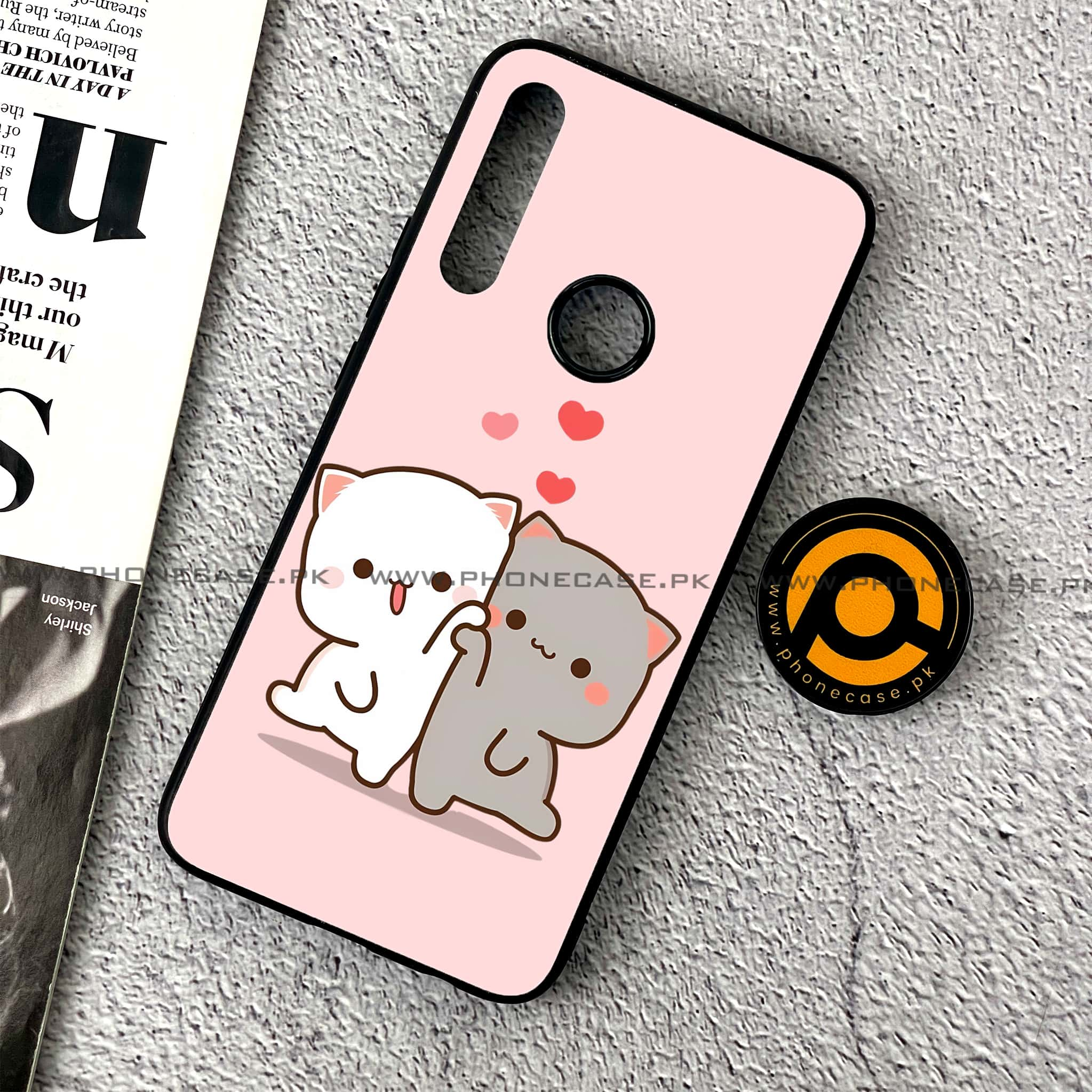 Huawei Y9 Prime (2019) - Cute BuBu DuDu Series - Premium Printed Glass soft Bumper shock Proof Case