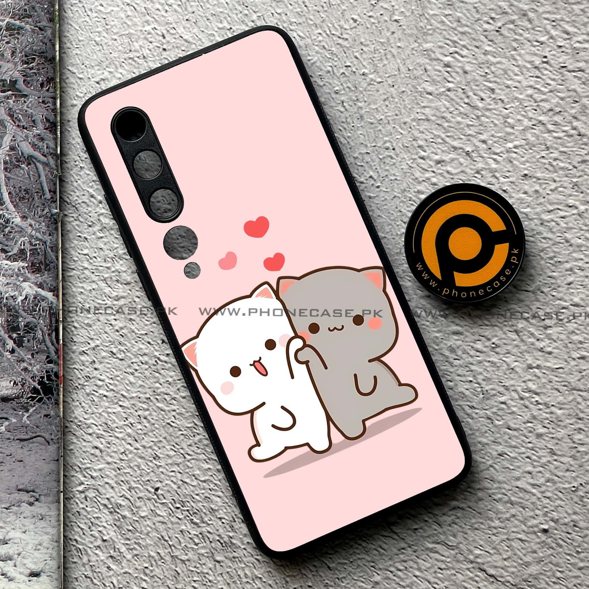 Xiaomi Mi 10 - Cute BuBu DuDu Series - Premium Printed Glass soft Bumper shock Proof Case