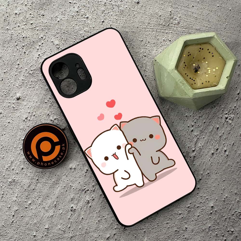 Nothing Phone 2 - Cute BuBu DuDu Series - Premium Metal  Printed soft Bumper shock Proof Case