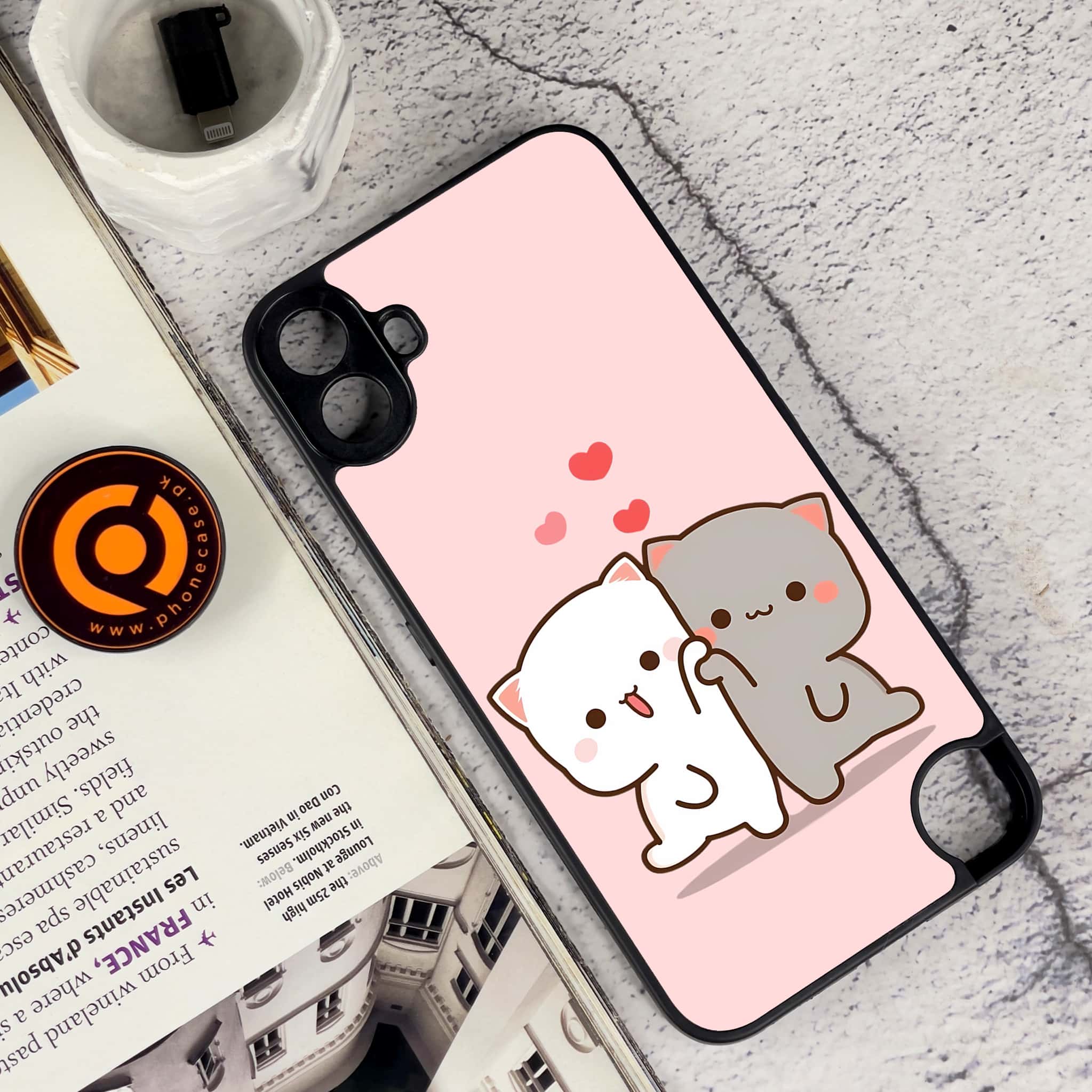 Nothing CMF Phone 1 - Cute BuBu DuDu Series - Premium Metal Printed soft Bumper Shock Proof Case